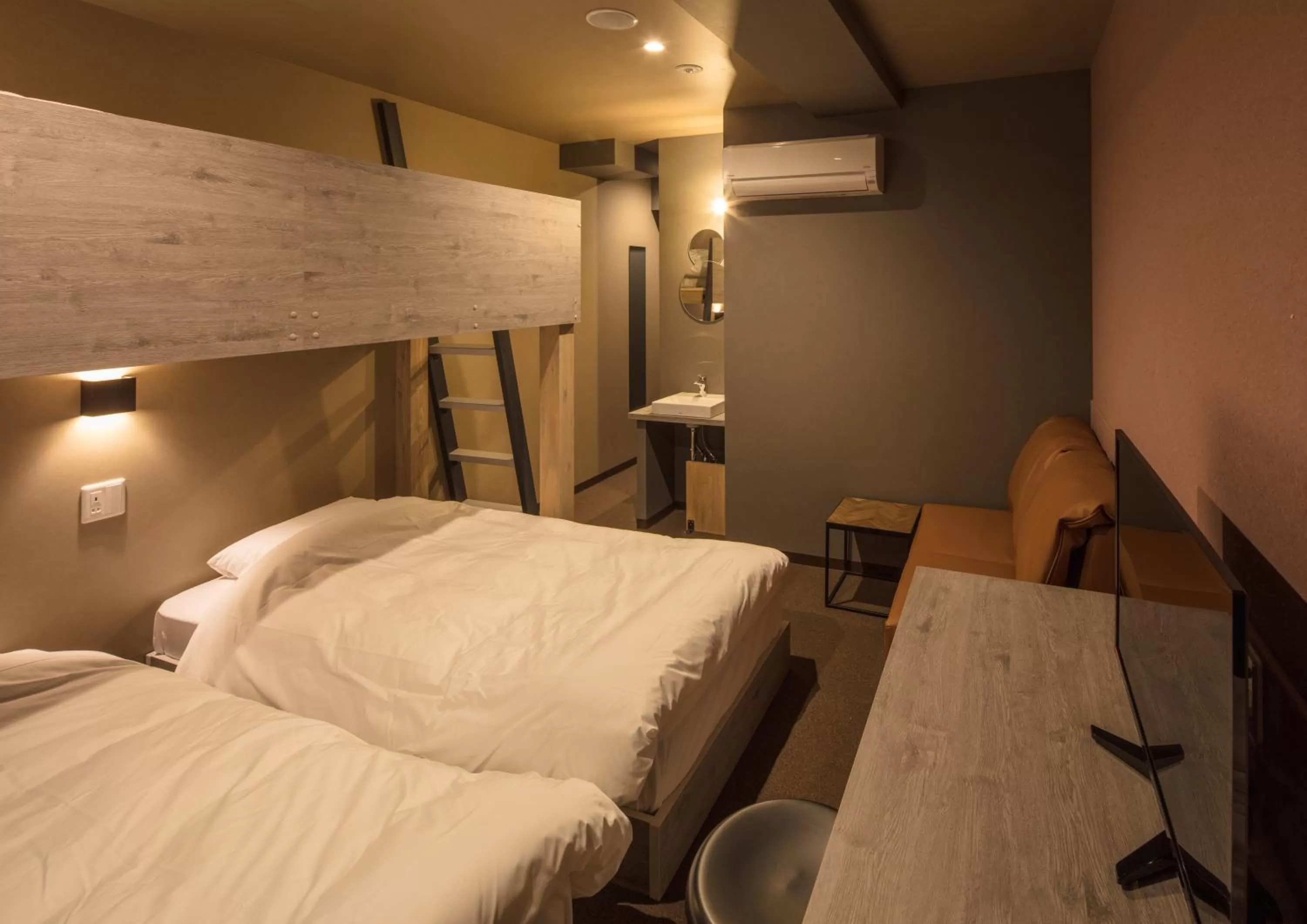 Triple Room with Loft - single occupancy in LINNAS Kanazawa