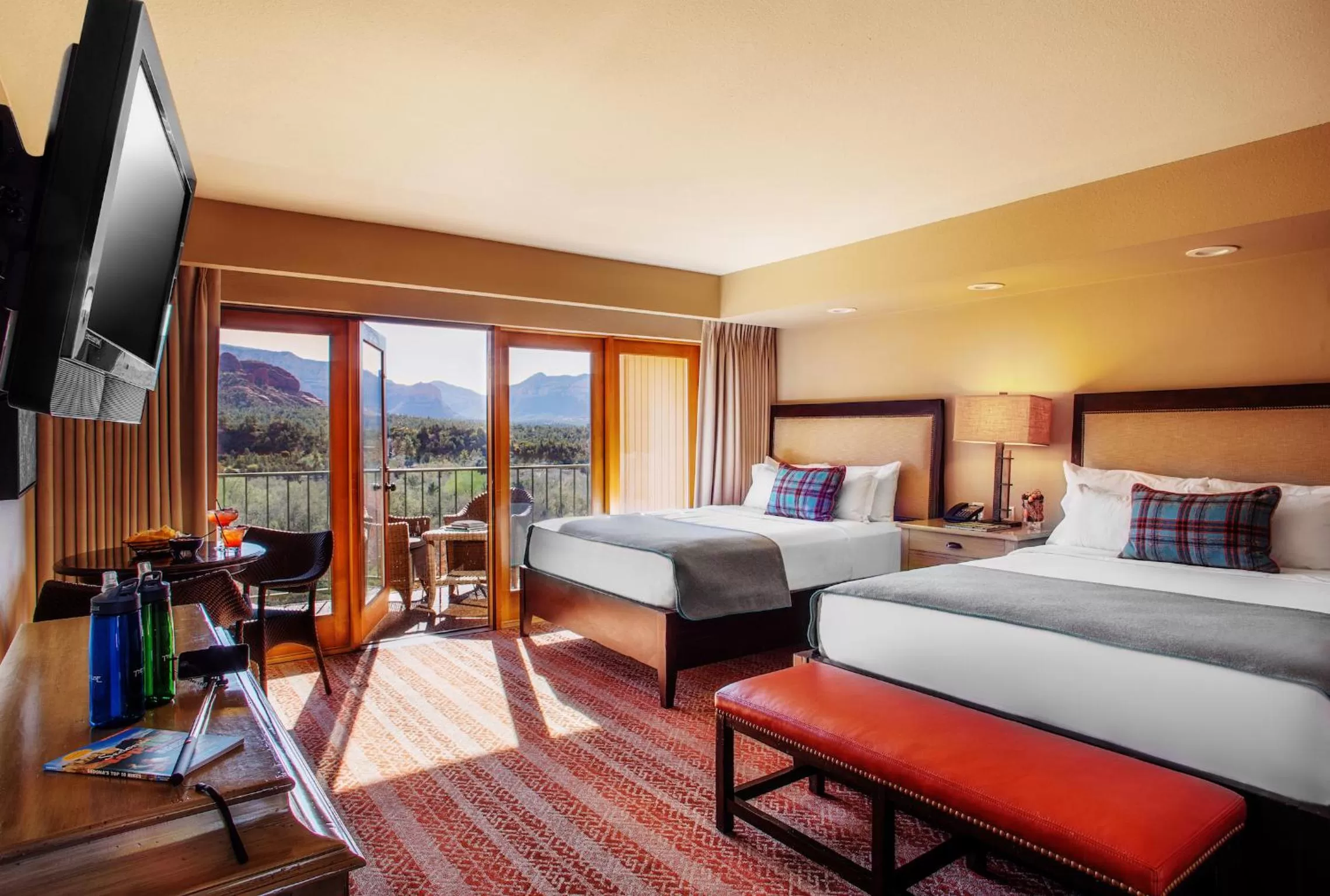 Red Rock Deluxe Two Queen Room in The Cliffs