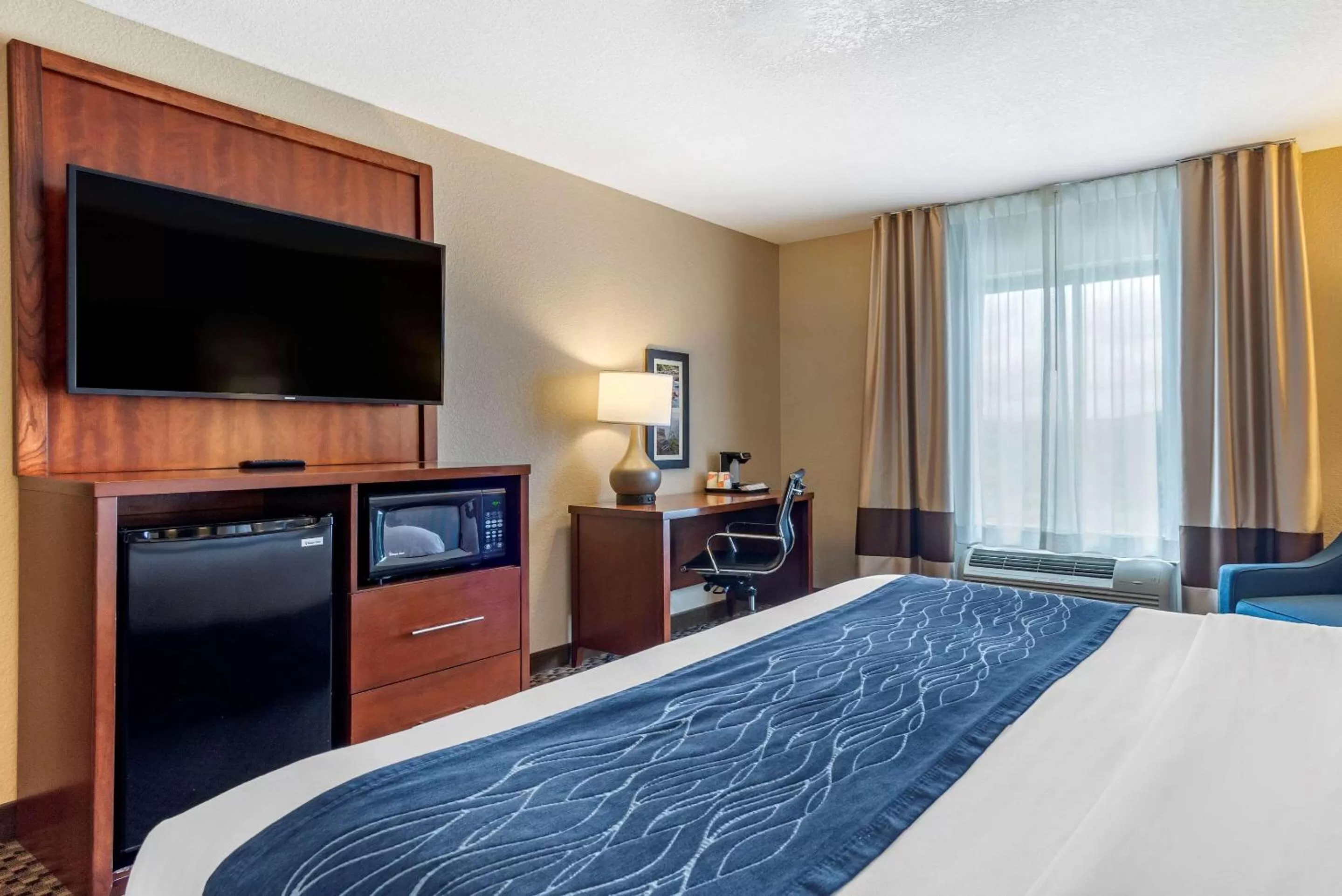King Room - Accessible/Non-Smoking/Pet Friendly in Comfort Inn & Suites Blue Ridge