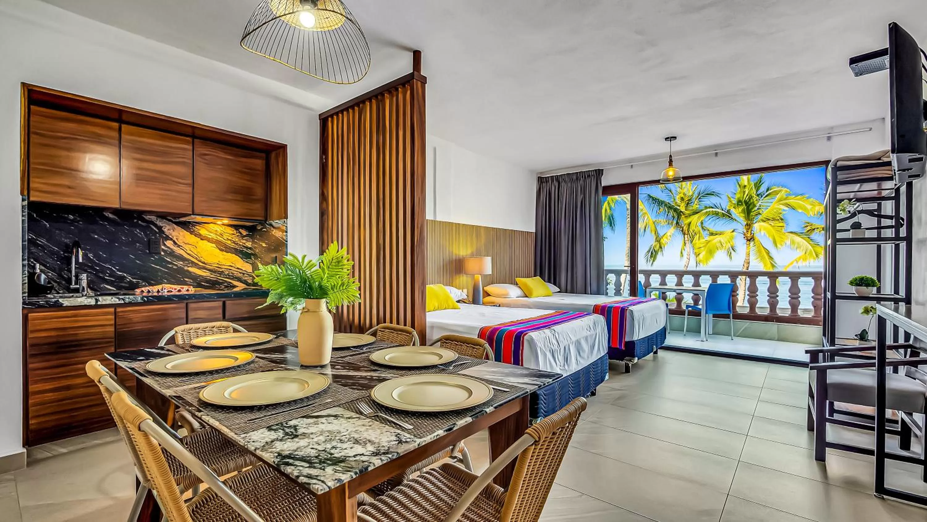 Two-Bedroom Suite with Terrace in Marboka Hotel & Suites