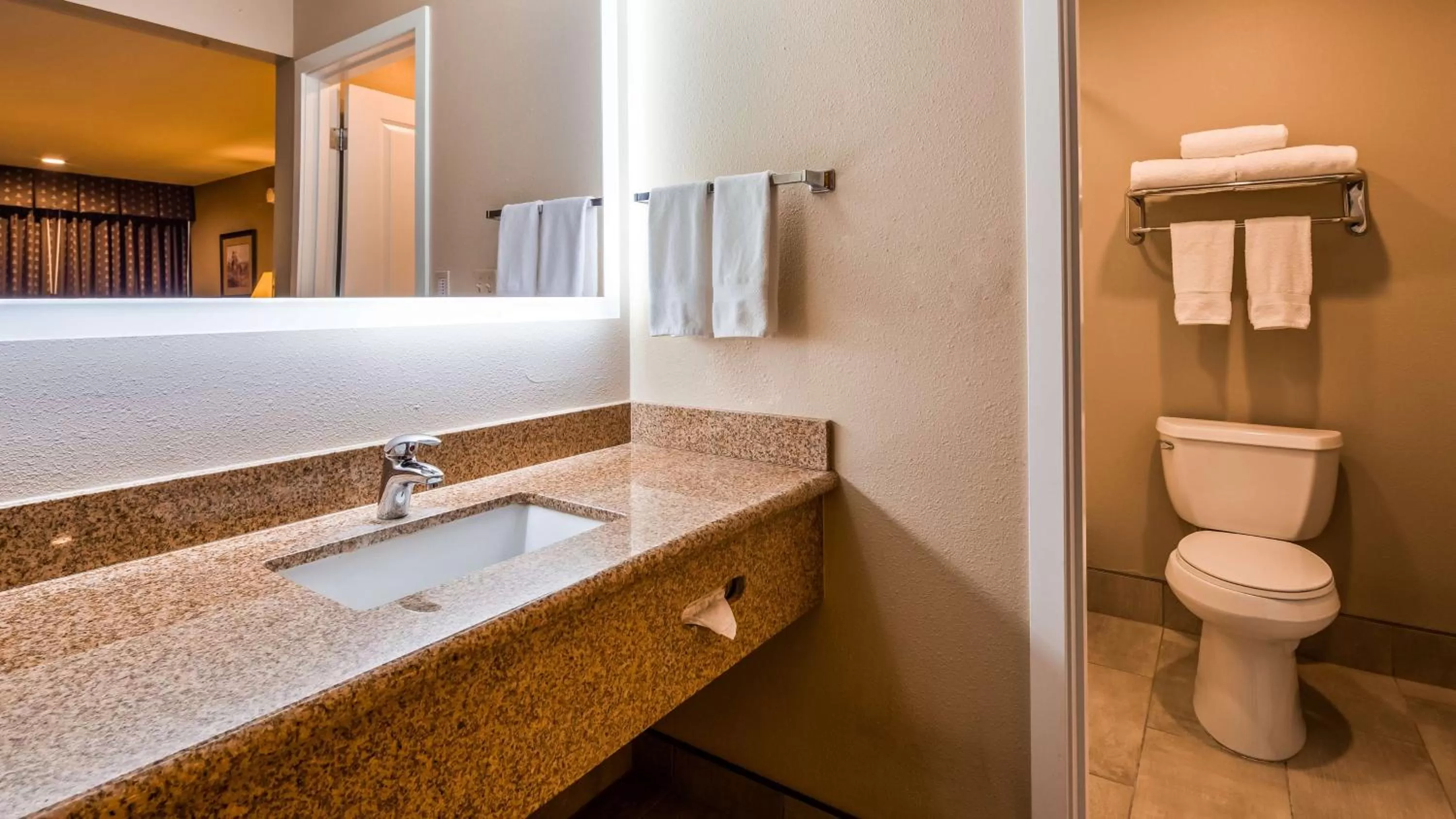 King Room with Roll-in Shower - Mobility Accessible/Non-Smoking in Best Western John Day Inn