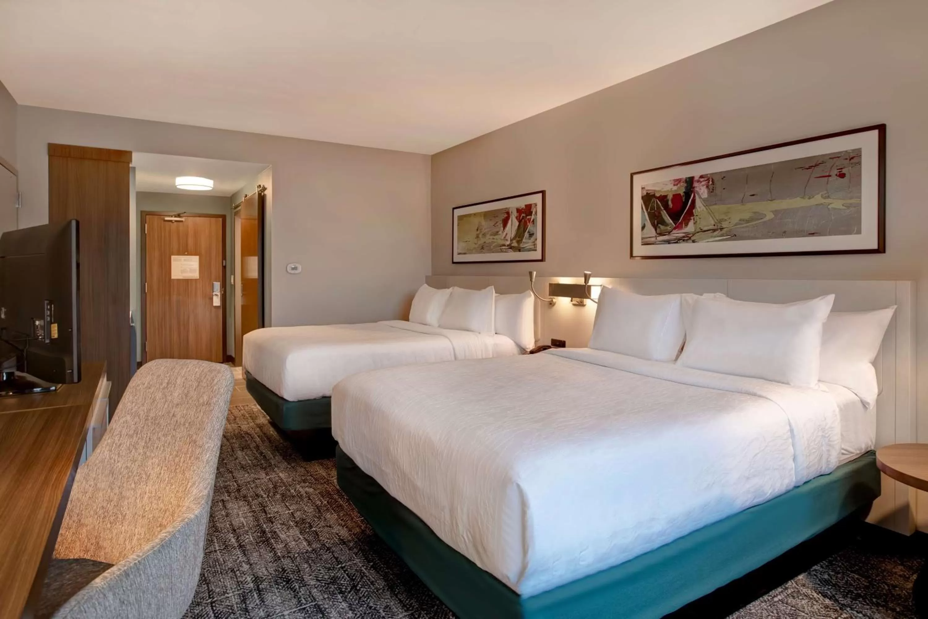 Queen Room with Two Queen Beds - Hearing Access in Hilton Garden Inn Summerville, Sc