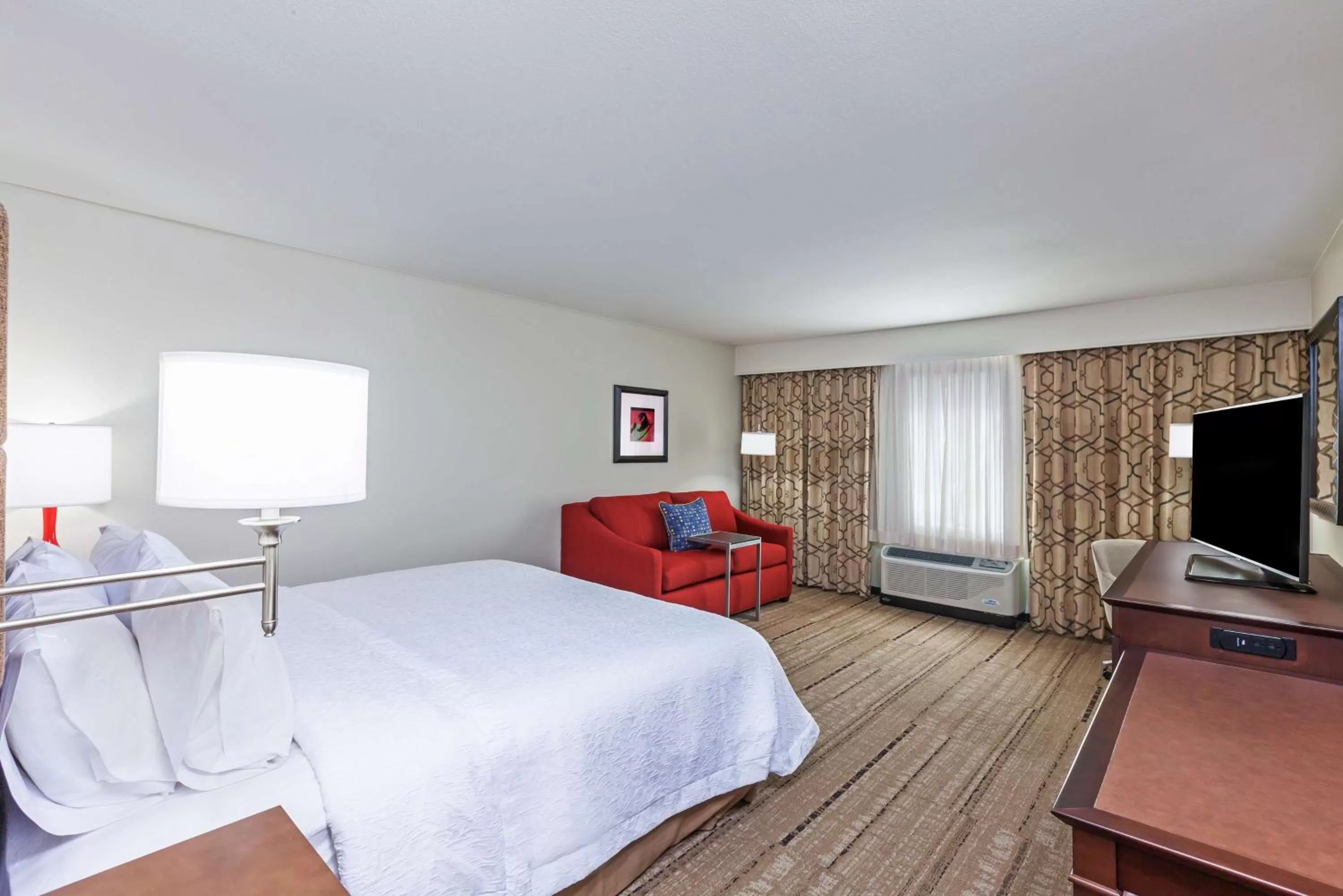 King Room with Sofa Bed - Hearing Accessible/Non-Smoking in Hampton Inn & Suites Houston I-10 West Park Row, Tx