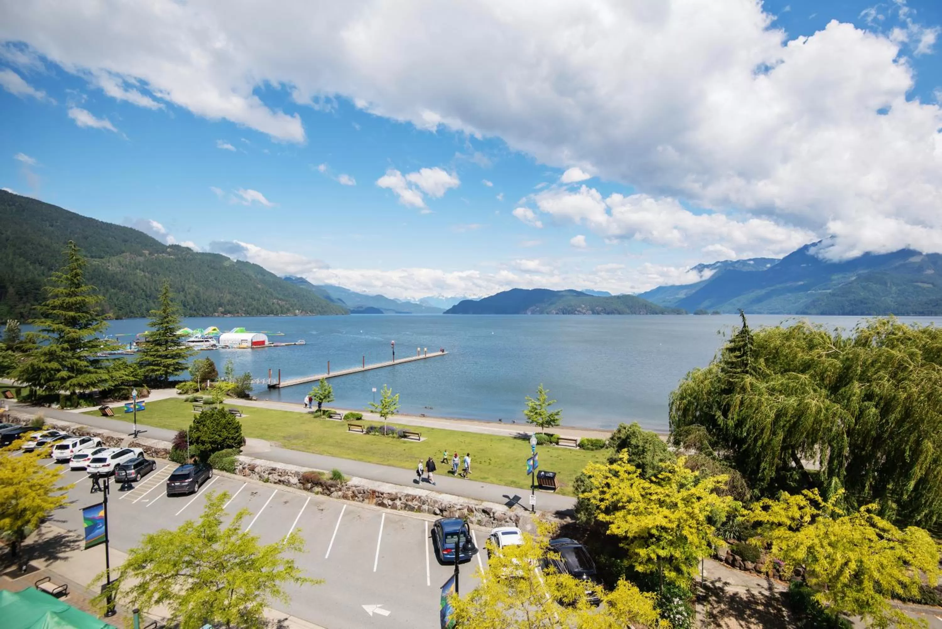 Junior Suite with Lake View in Harrison Beach Hotel