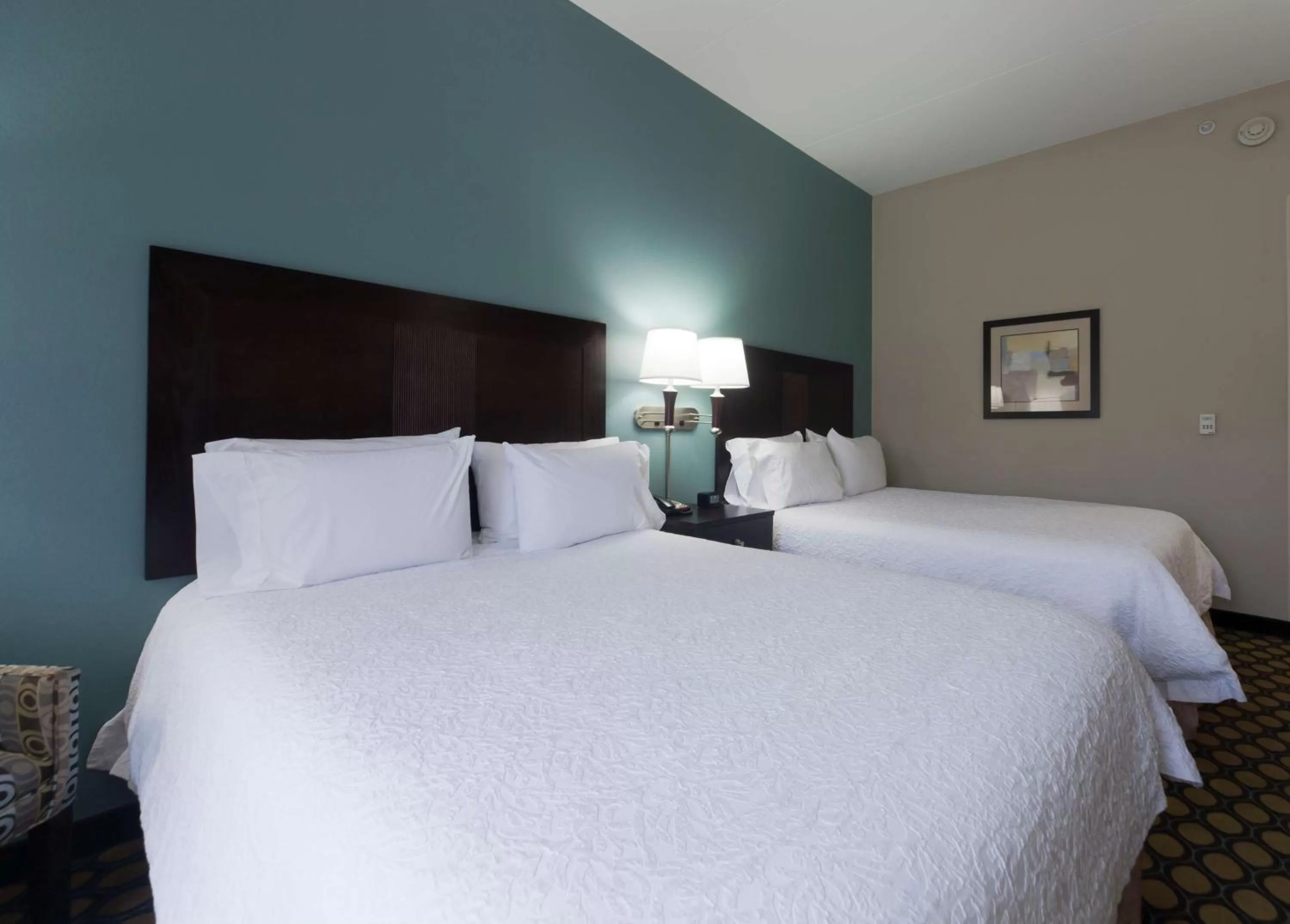 Room with Two Queen Beds - Non-Smoking in Hampton Inn North Brunswick NJ