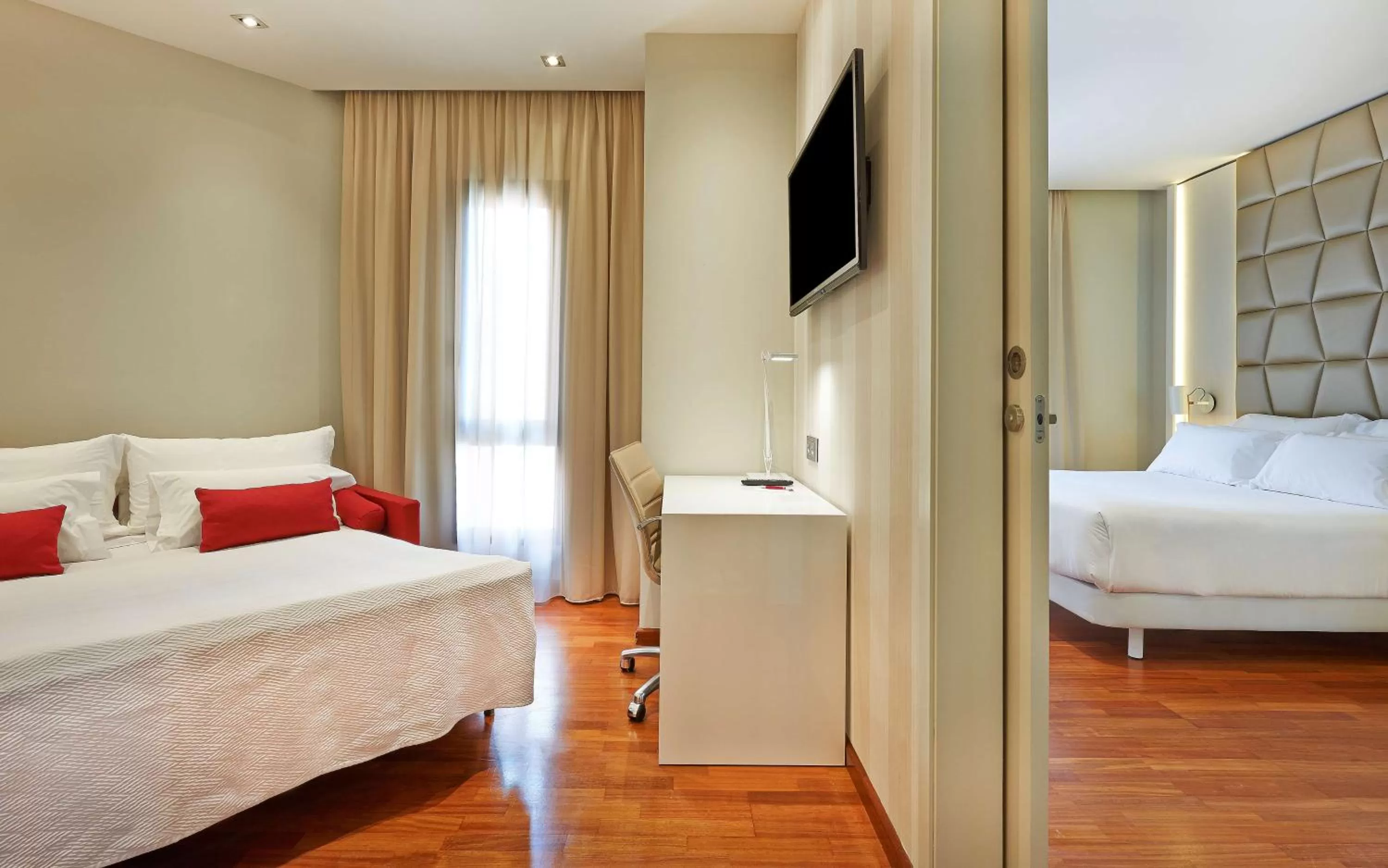 Family Quadruple Room (4 Adults + 1 Child) in NH Collection Barcelona Podium