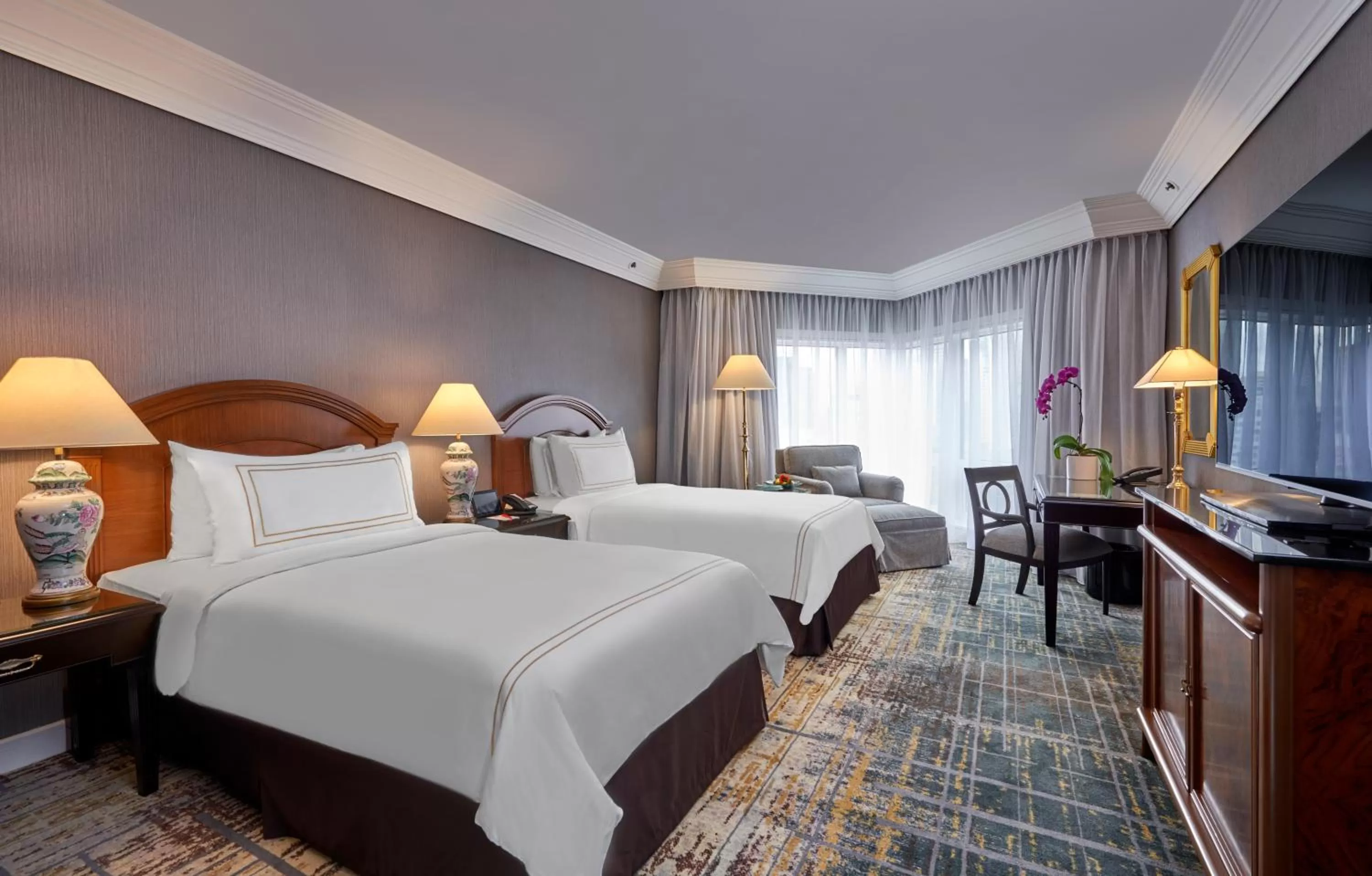 Classic Room with Two Single Beds in Grand Millennium Kuala Lumpur
