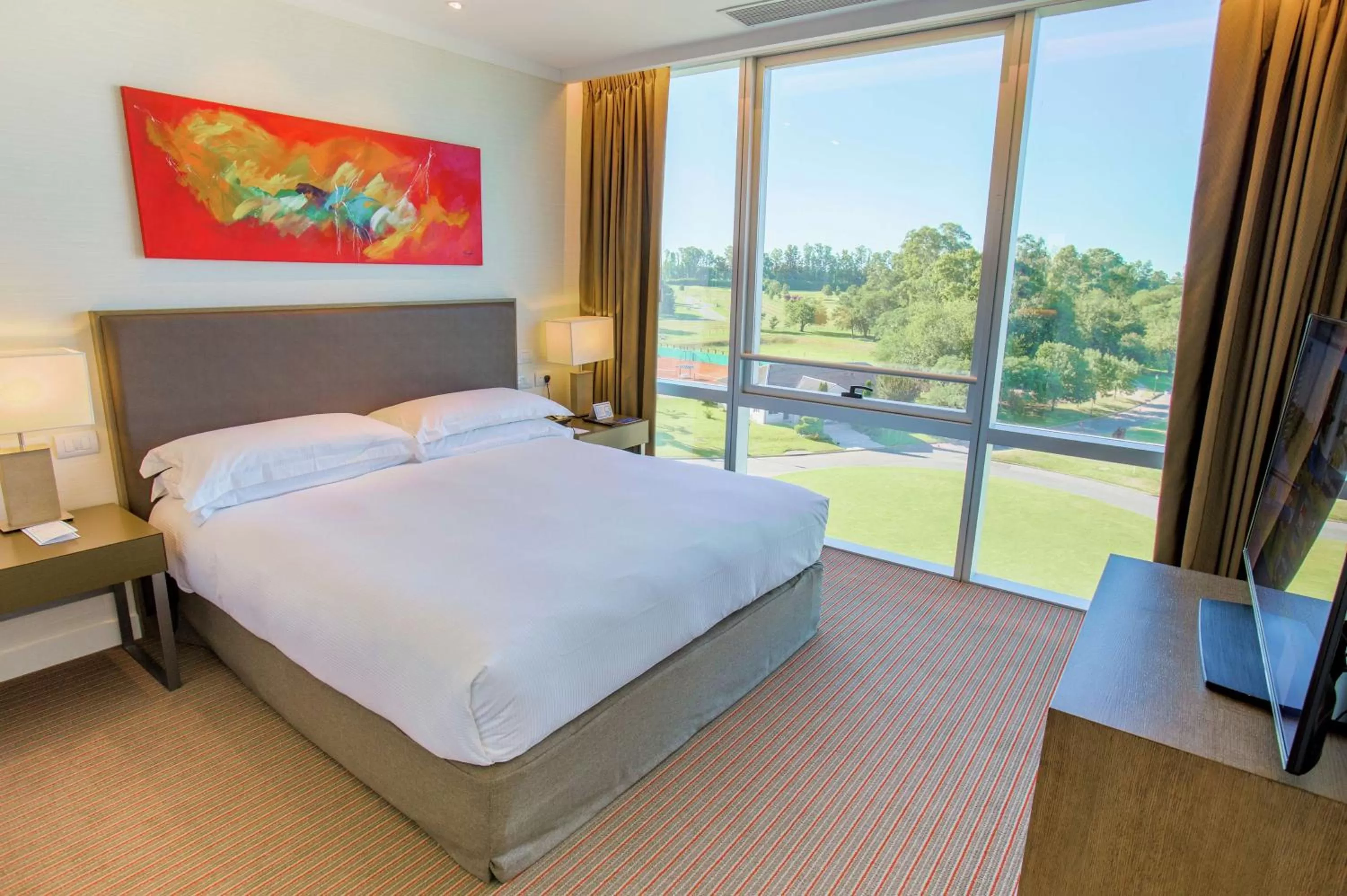 Premium King Suite - single occupancy in Hilton Pilar