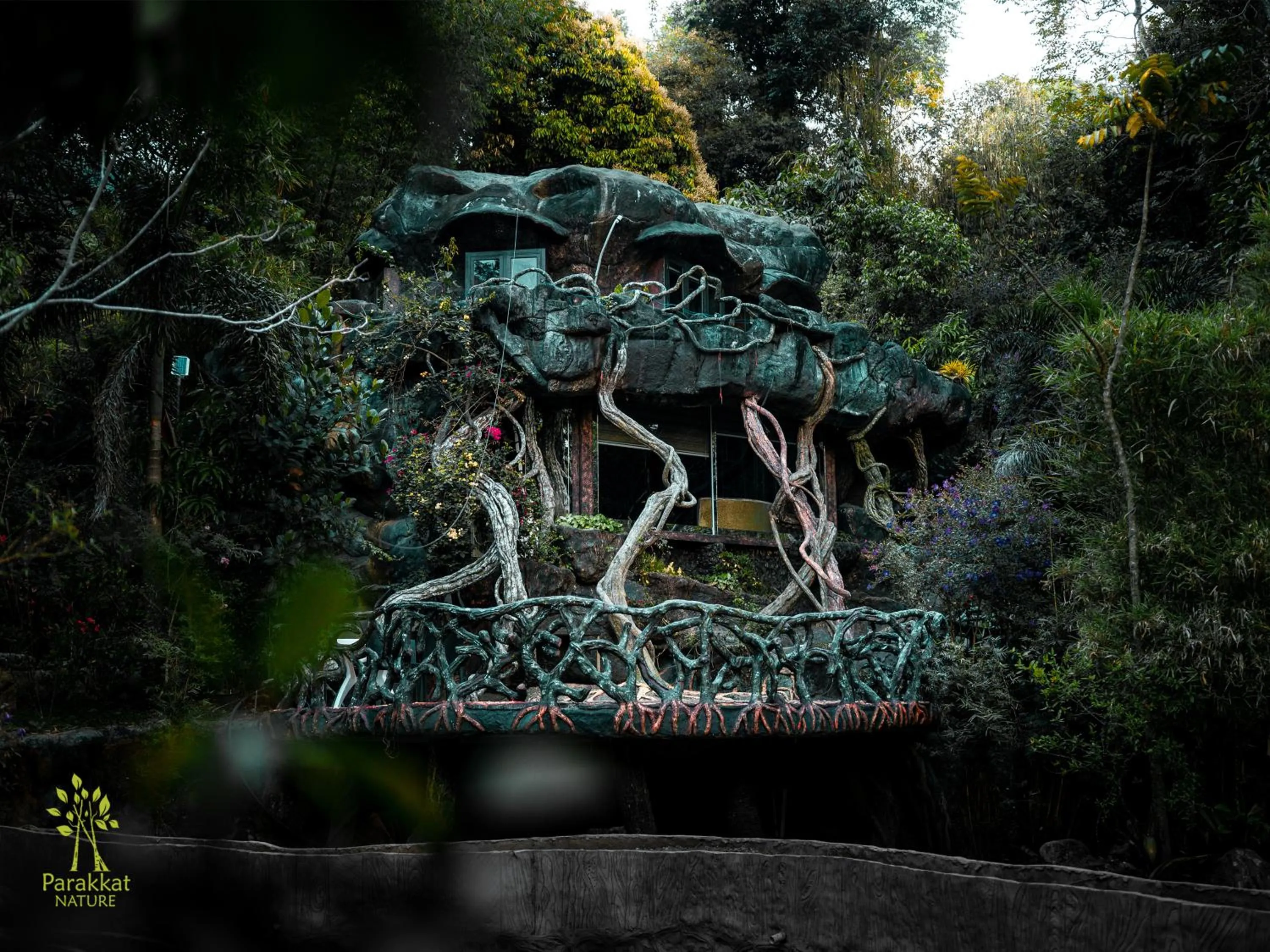 Cave room in Parakkat Nature Resort