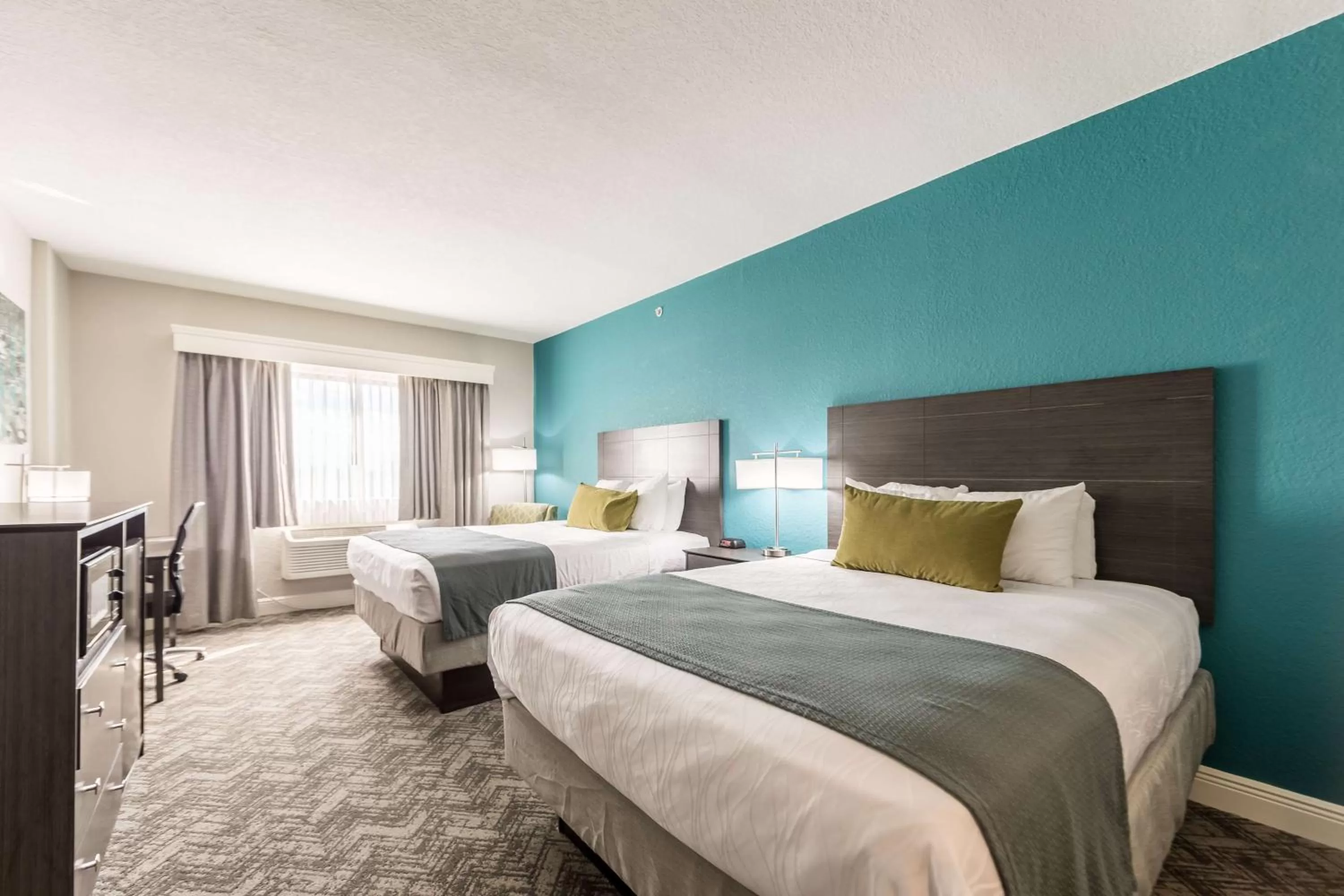 Queen Room with Two Queen Beds - Shower Only in Best Western Plus Sebastian Hotel & Suites