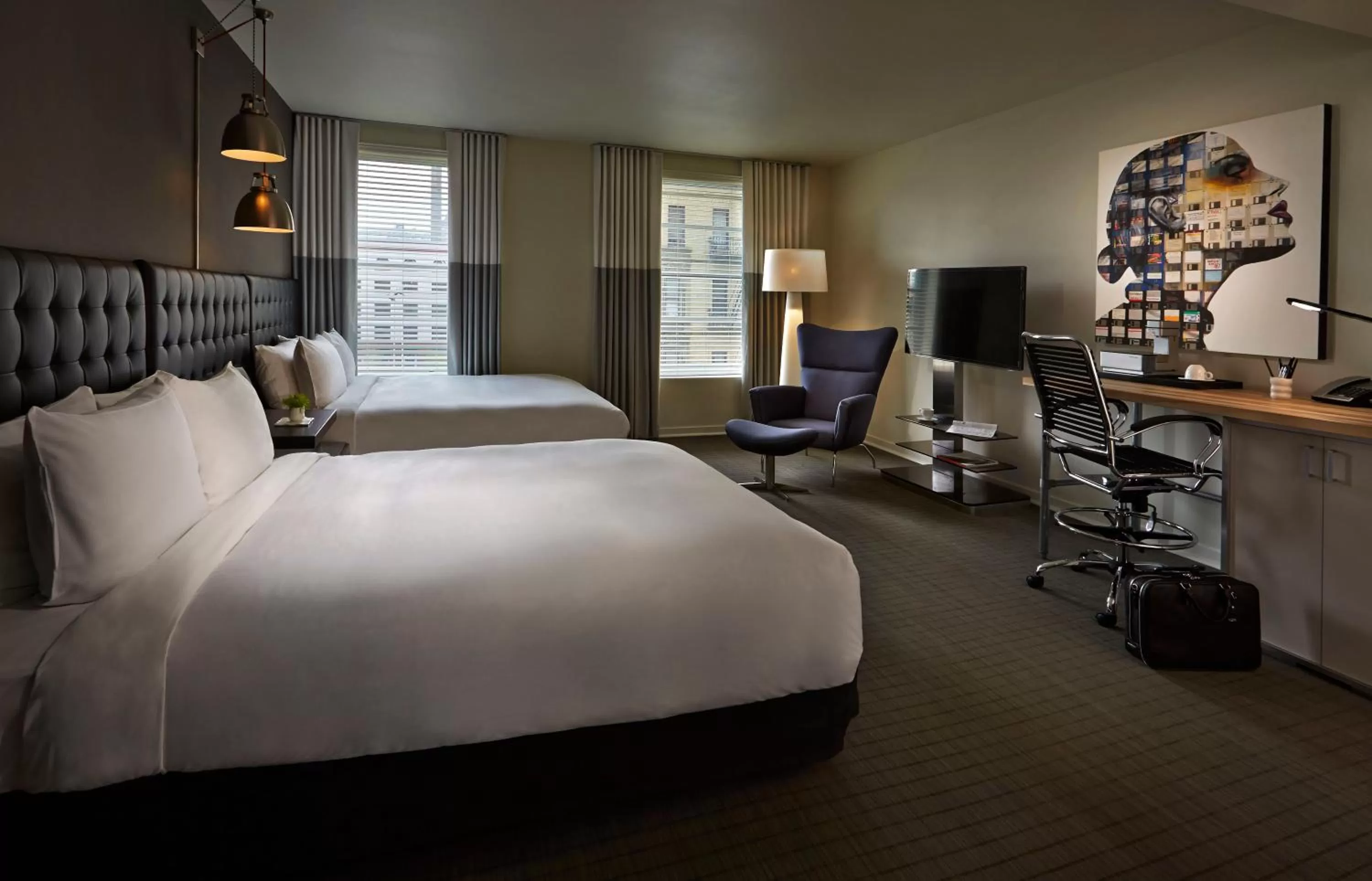 Deluxe Double Room with Two Double Beds - Disability Access in Hotel Zetta San Francisco