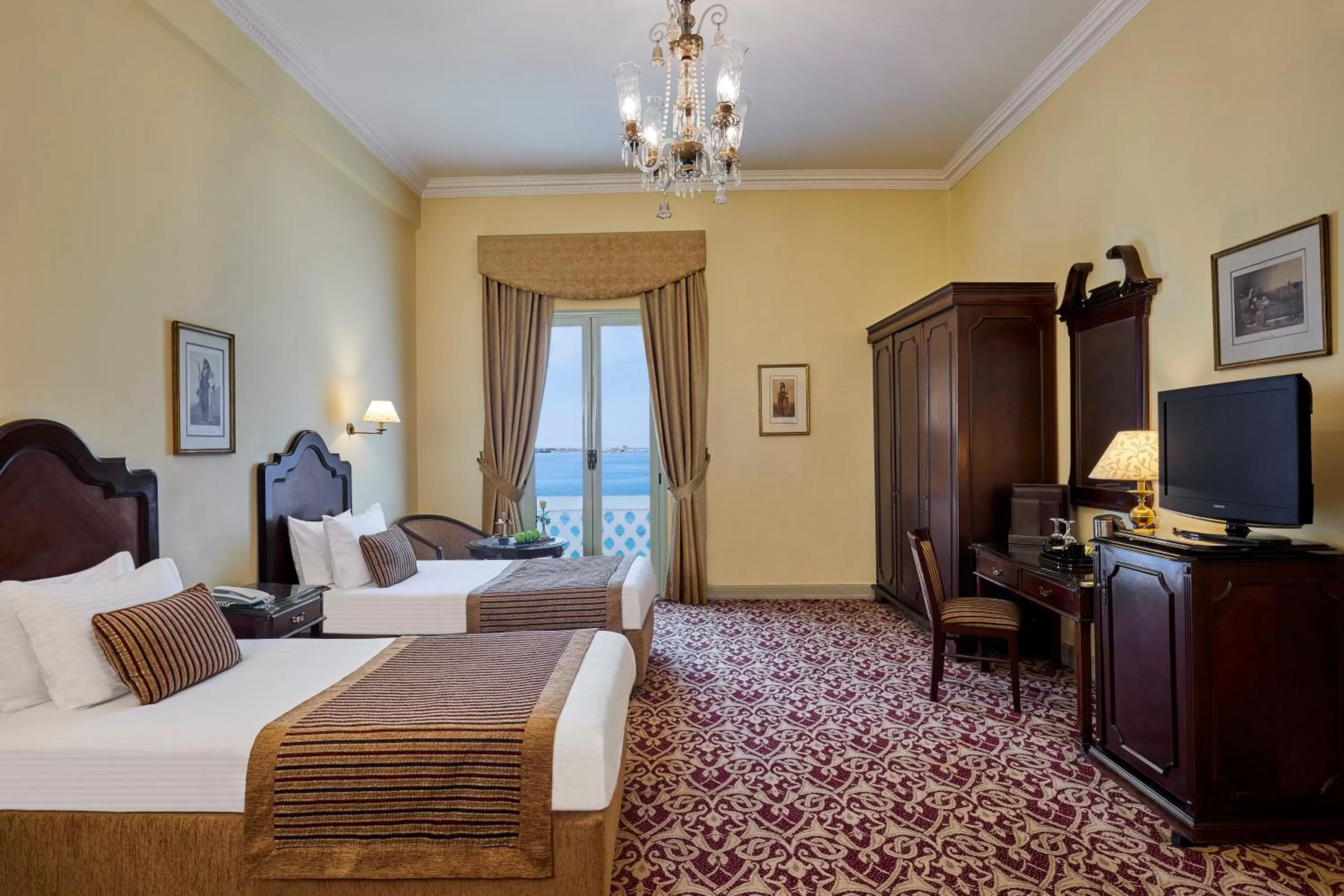 Superior Room with Direct Sea view in Steigenberger Cecil Hotel Alexandria