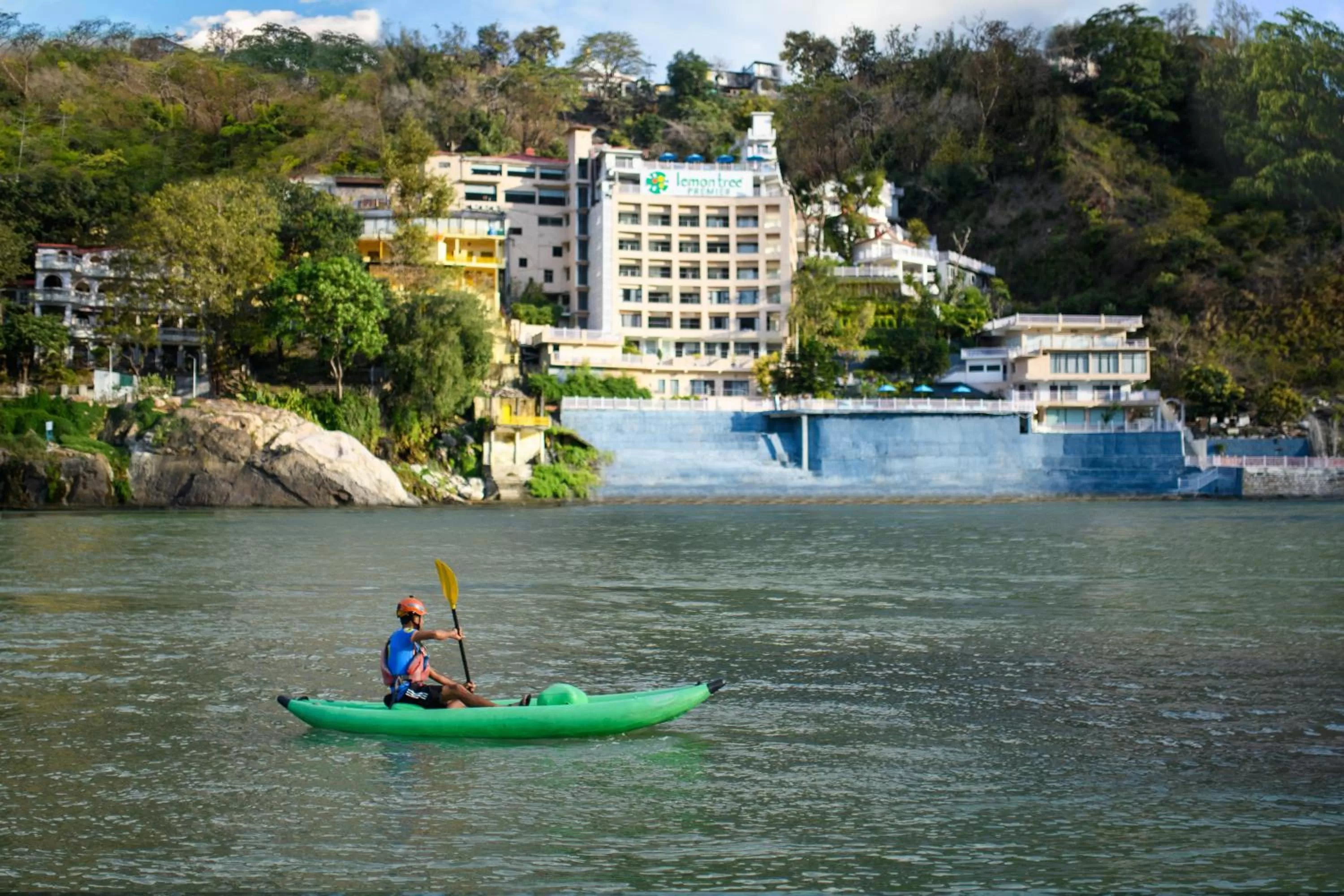 River view in Lemon Tree Premier, Rishikesh