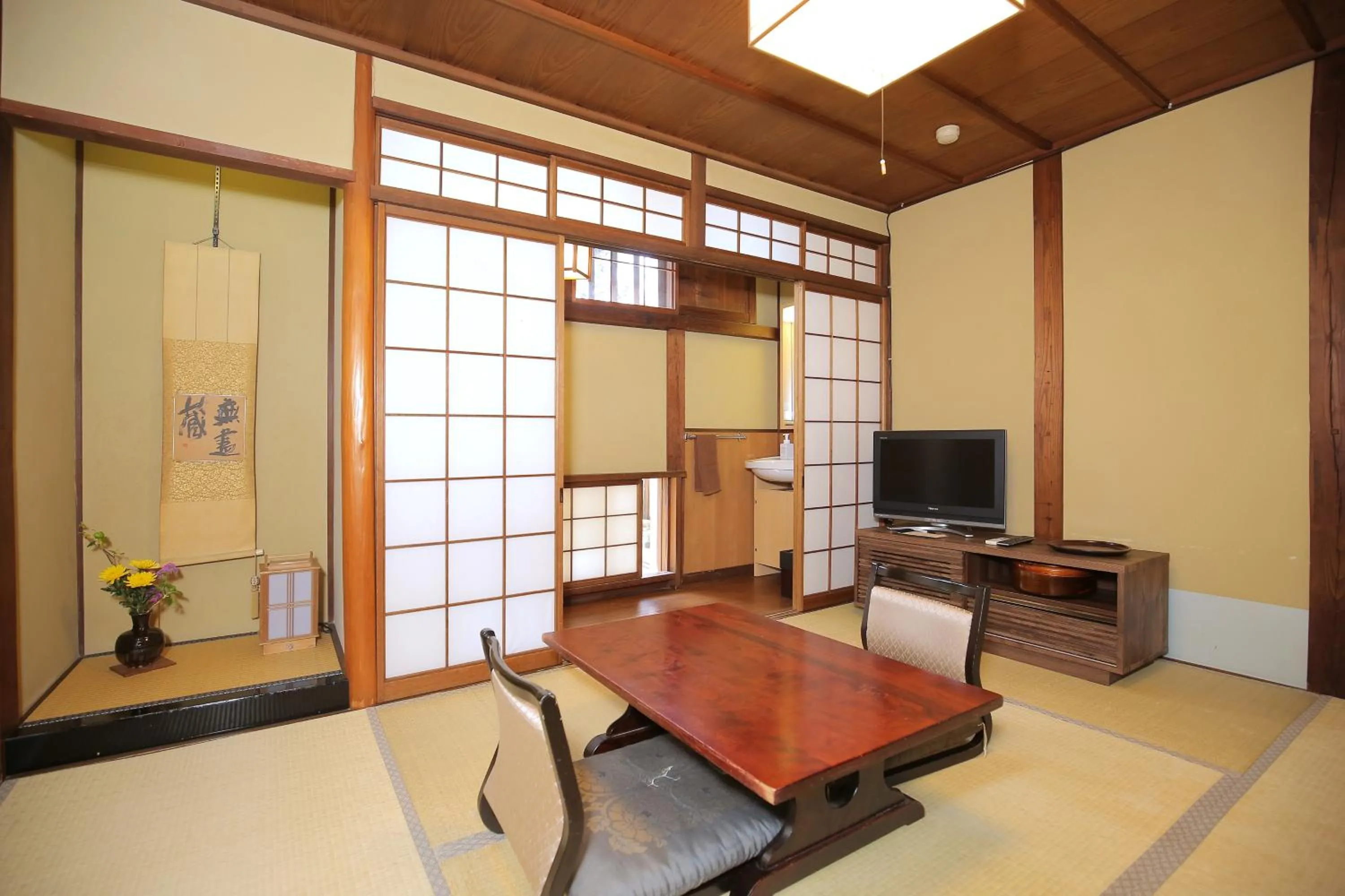 Japanese-Style Twin Room - single occupancy in Ryori Ryokan Tsurugata