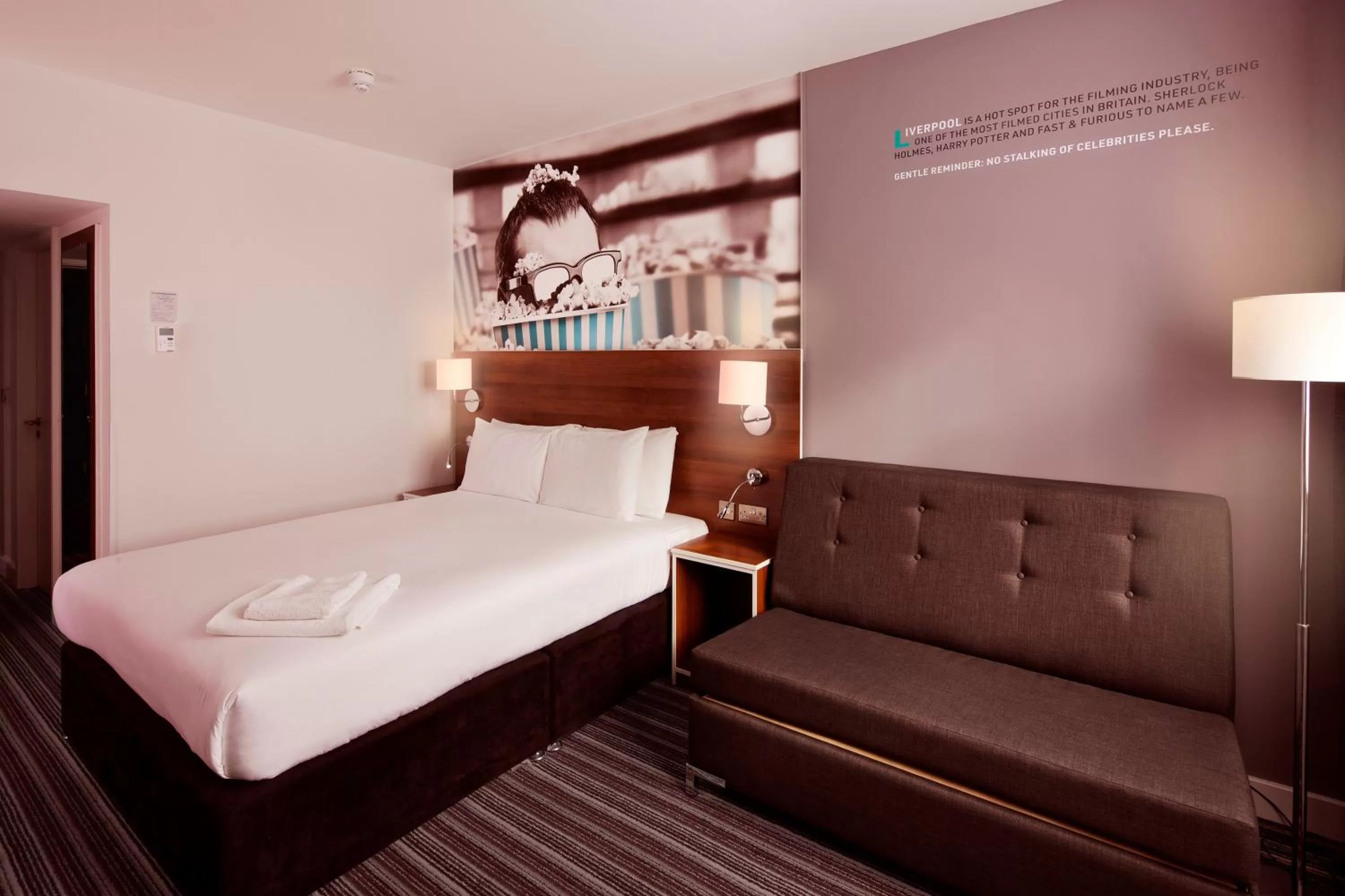 King Room - Disability Access in Heeton Concept Hotel - City Centre Liverpool