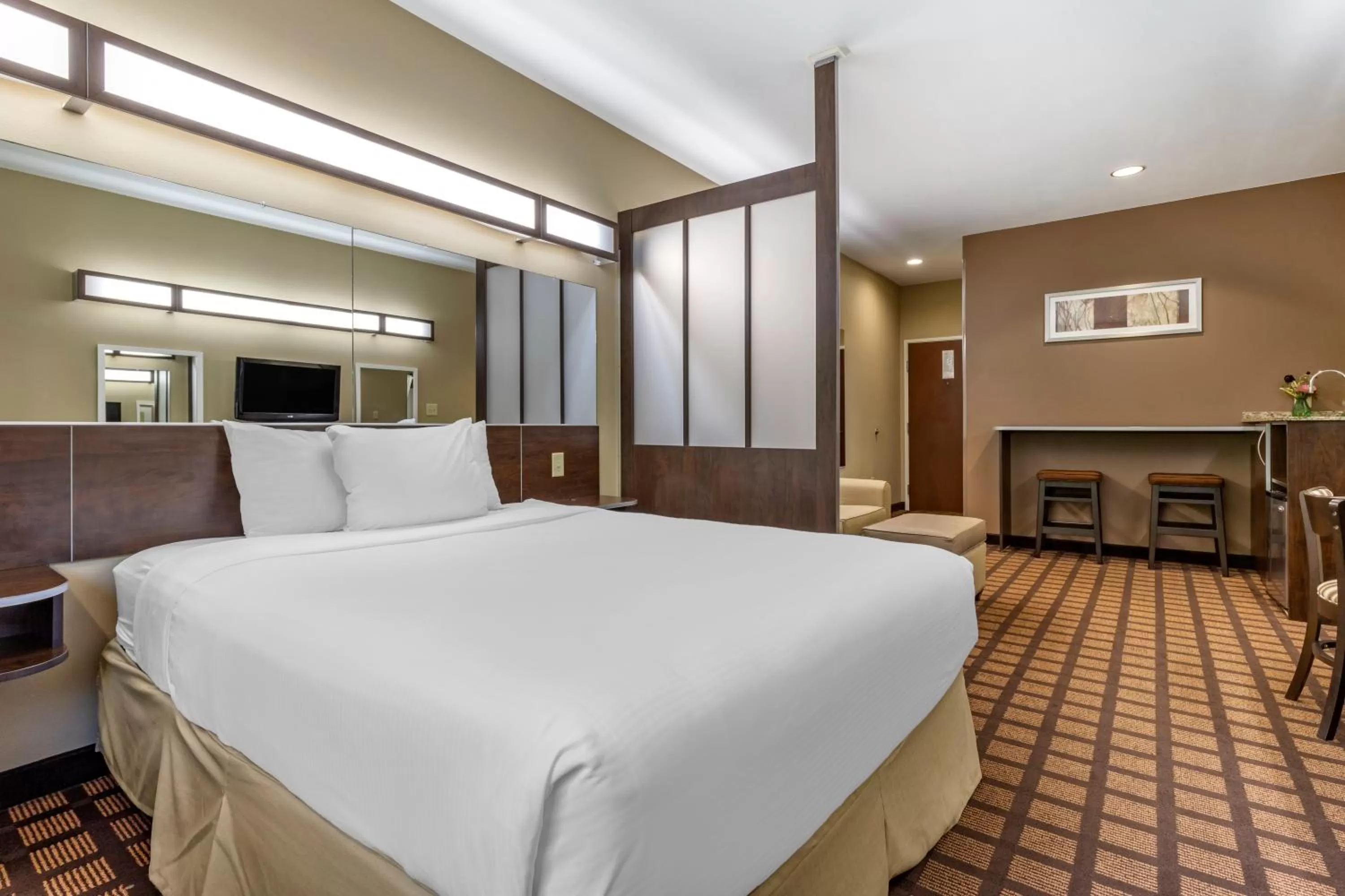 Queen Studio Suite - Non-Smoking in Microtel Inn & Suites Dillsboro/Sylva