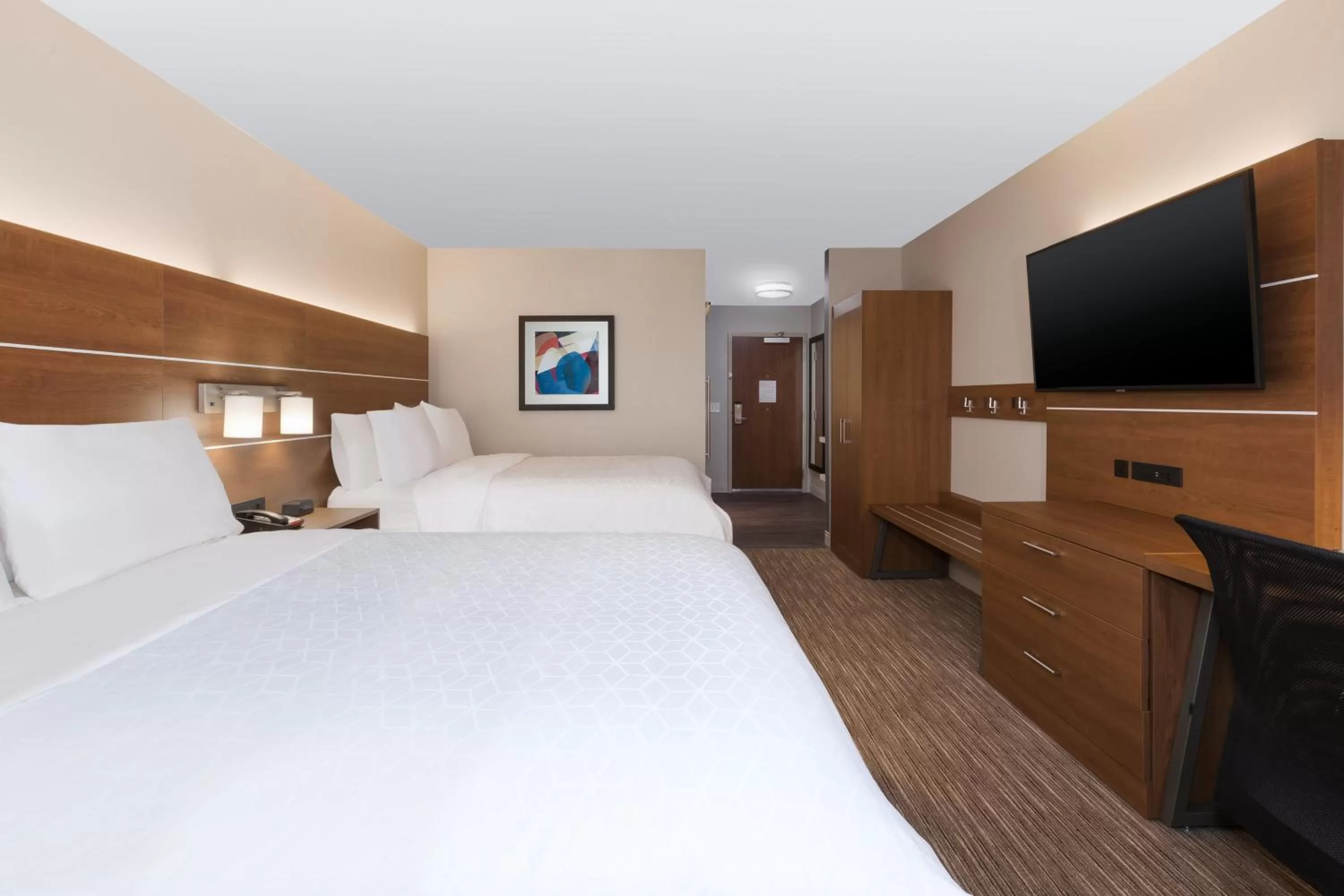 Standard Room with Two Queen Beds in Holiday Inn Express & Suites - Cedar Springs - Grand Rapids N by IHG