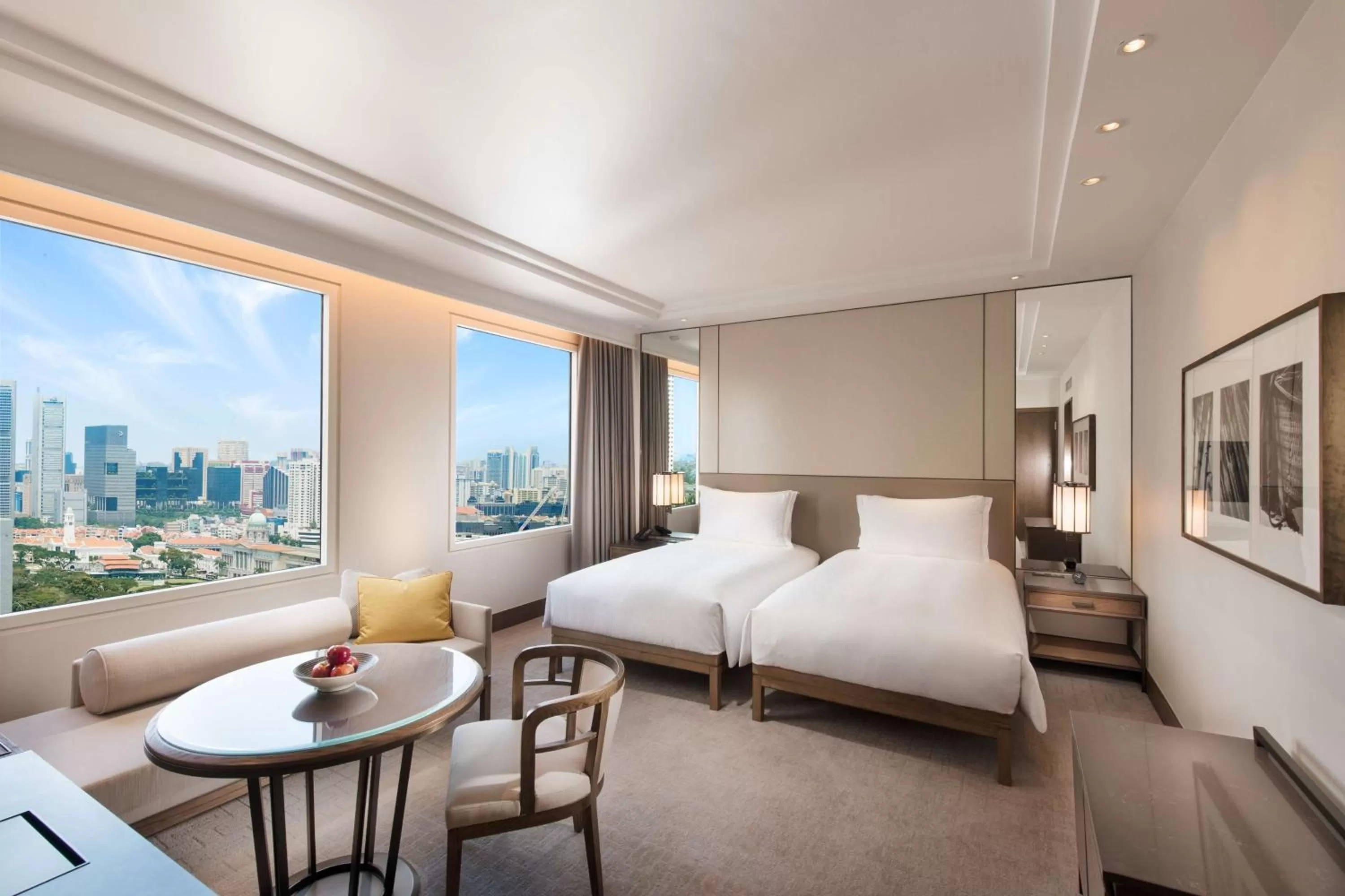 Grand Deluxe Twin Room in Conrad Centennial Singapore