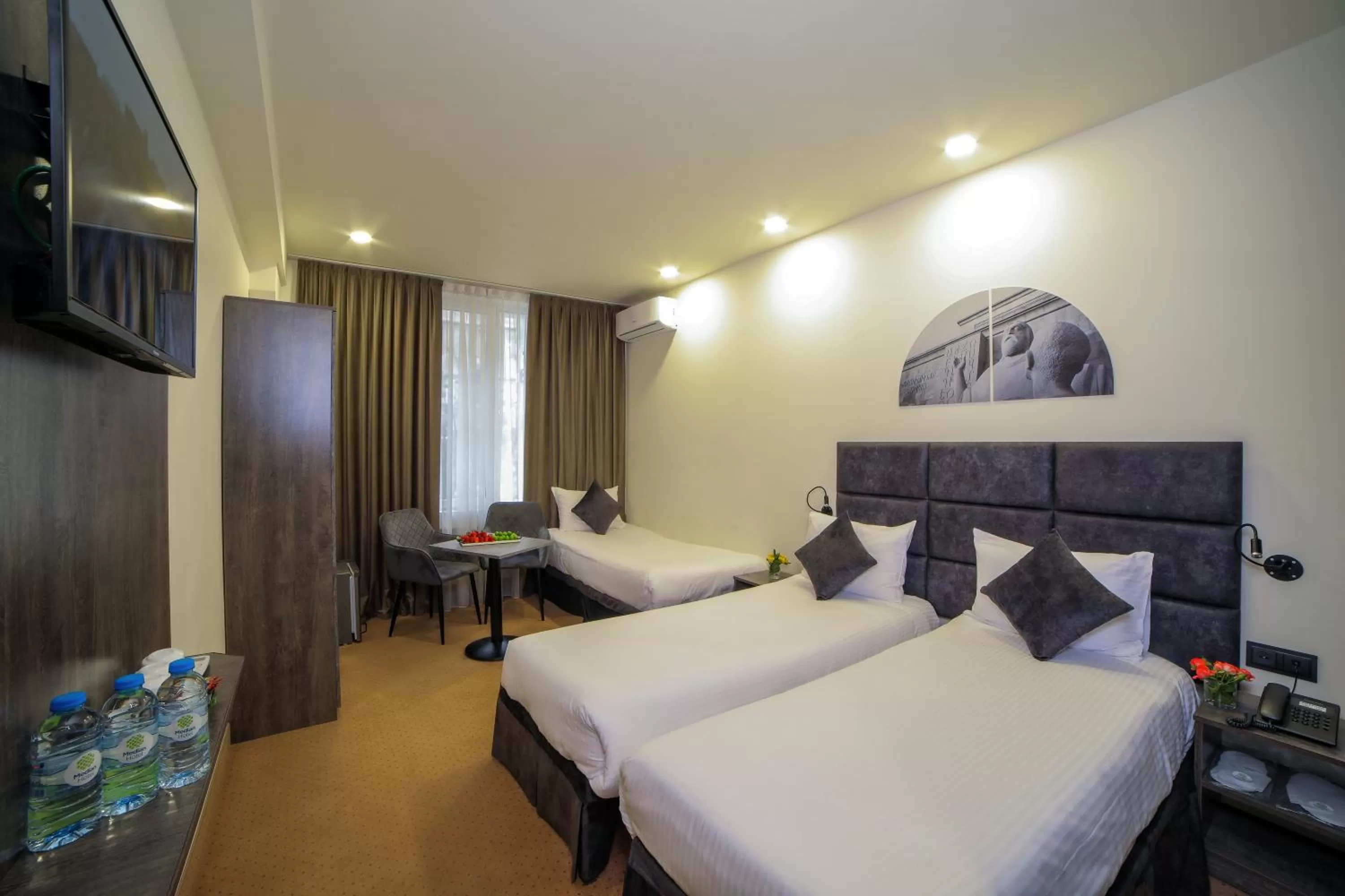 Standard Triple Room in Median Hotel, City Center Yerevan