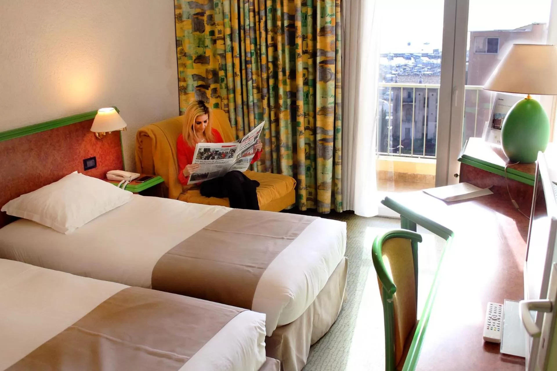 Twin Room in Castel Vecchio