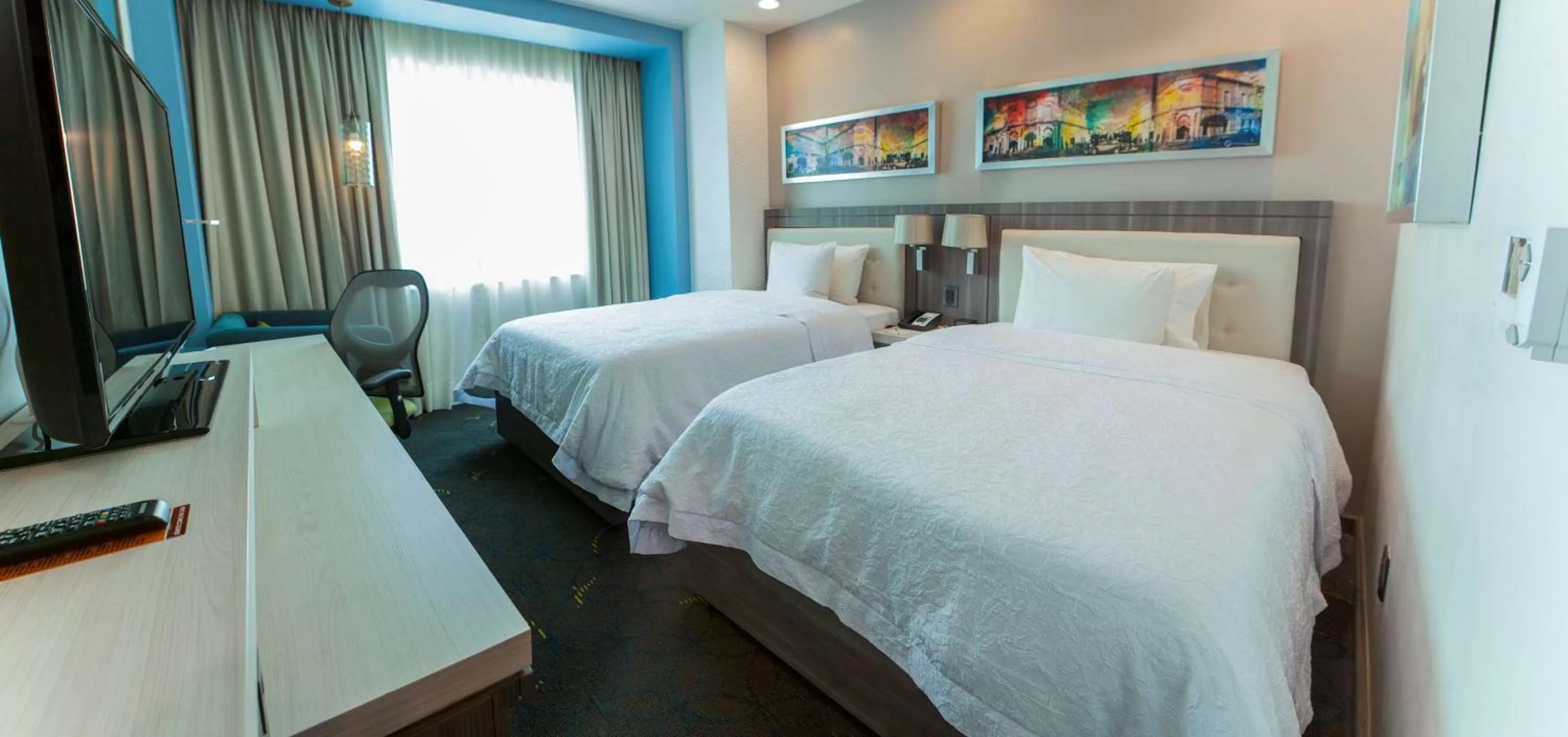 Standard Twin Room in Hampton Inn & Suites by Hilton Aguascalientes Aeropuerto