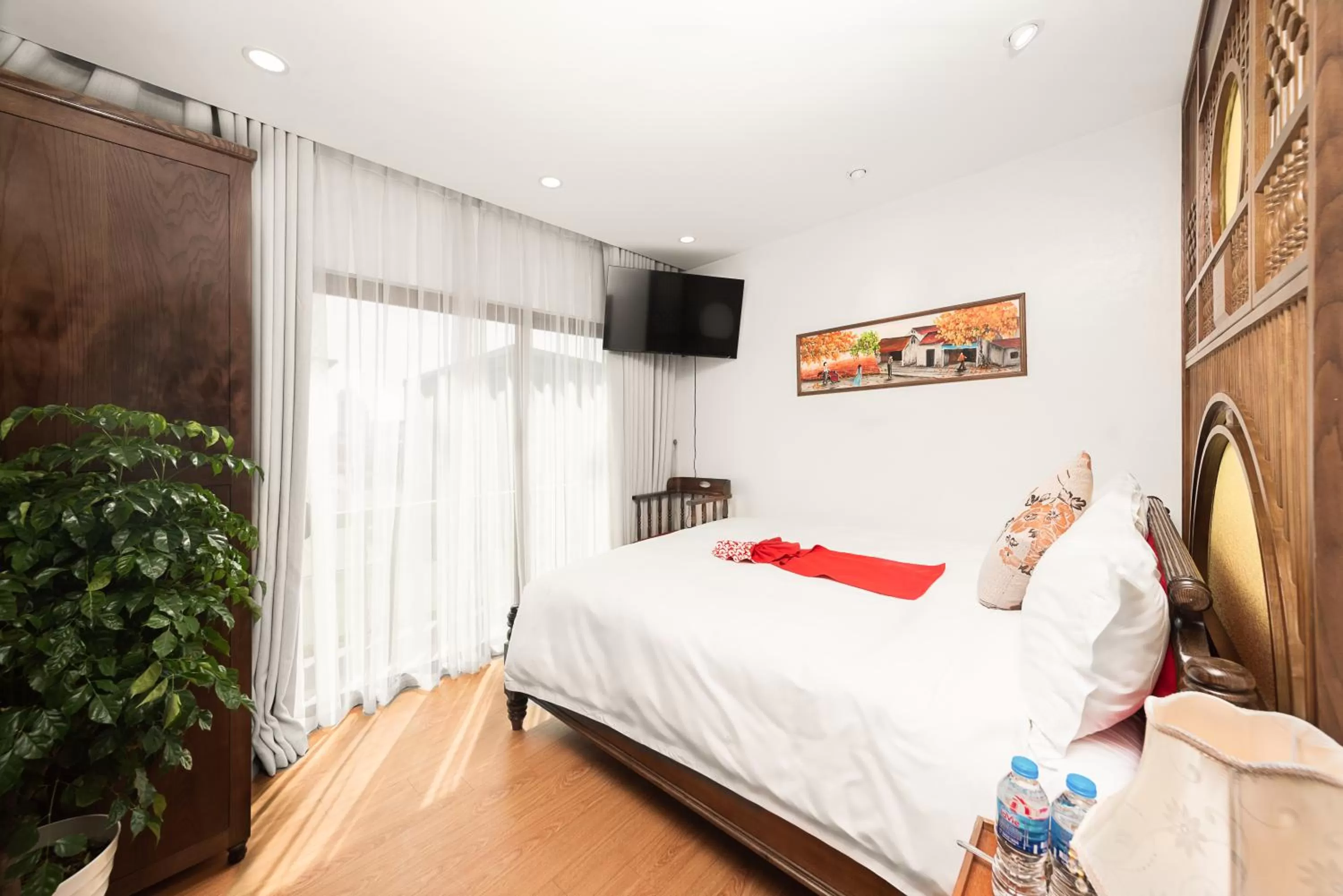 Deluxe Double Room with Balcony in Veshia Hotel & Spa