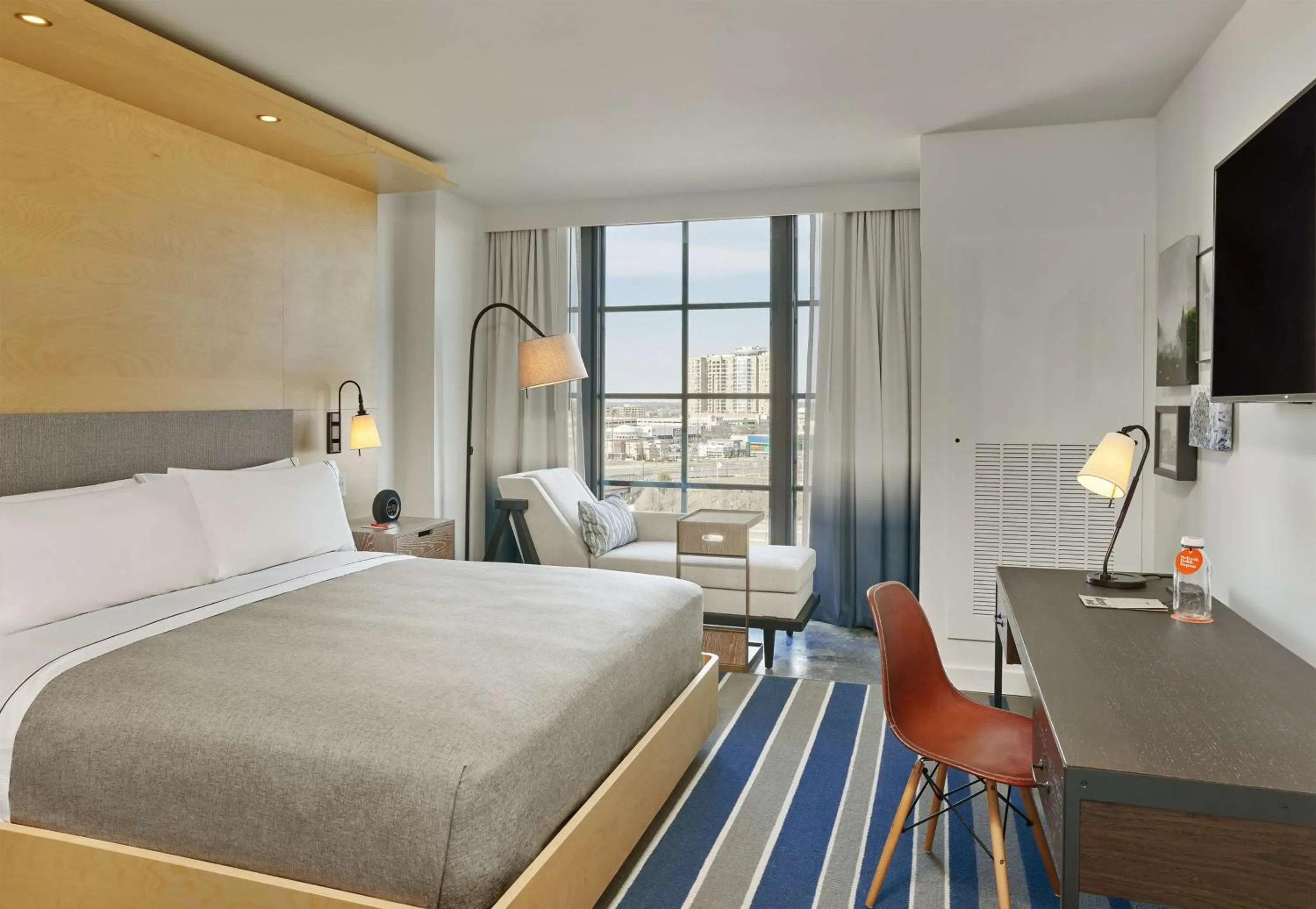 Premium King Room with View in Canopy By Hilton Washington DC Bethesda North