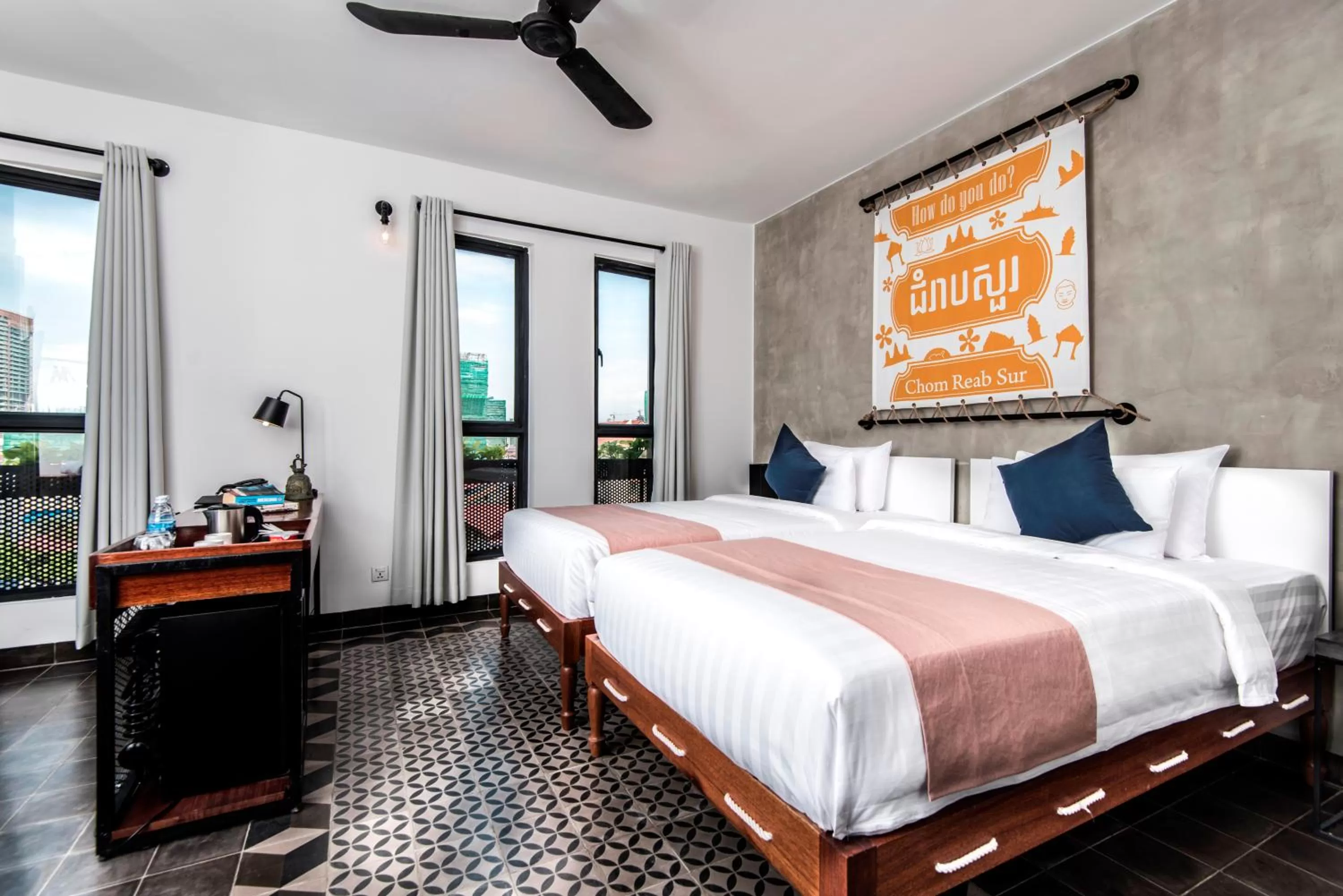 Deluxe Twin Room in Aquarius Hotel and Urban Resort