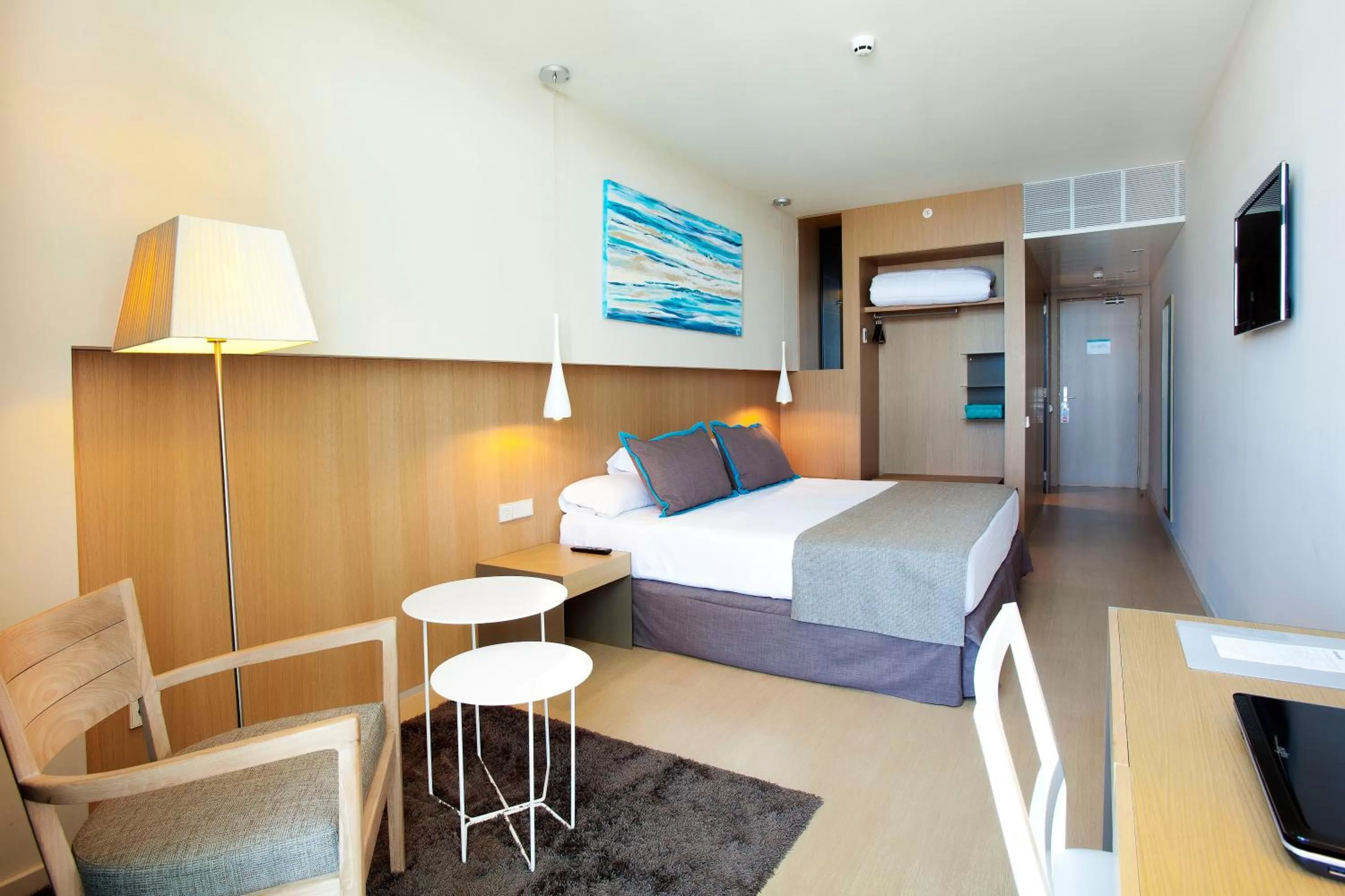 Double or Twin Room with Sea View in Atenea Port Barcelona Mataró