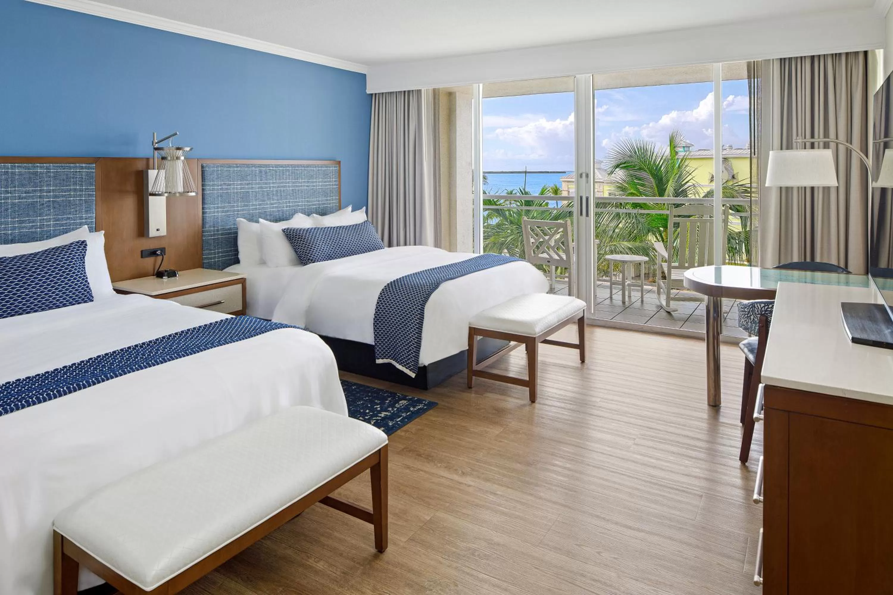 Two Queen Room,Partial Bay View in Reefhouse Resort and Marina