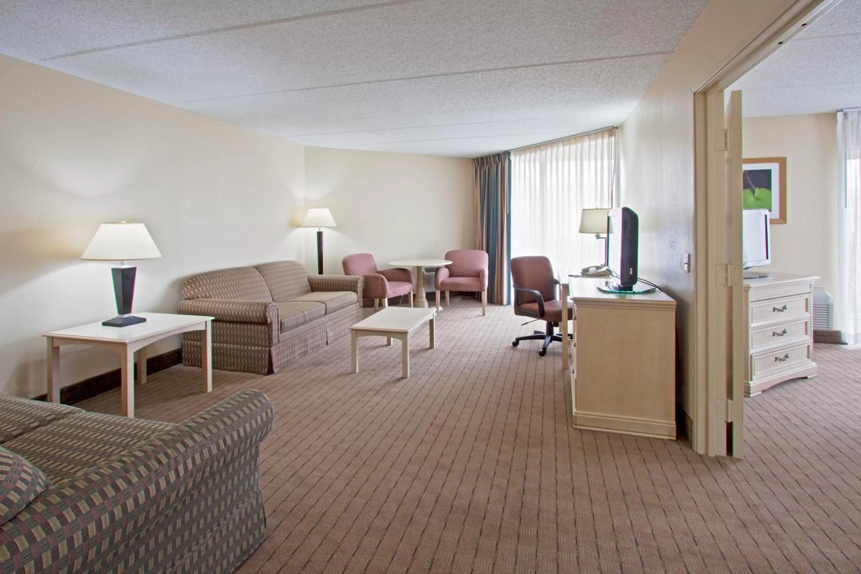 King Suite with Balcony and Ocean View in Holiday Inn Express- North Palm Beach and IHG Hotel