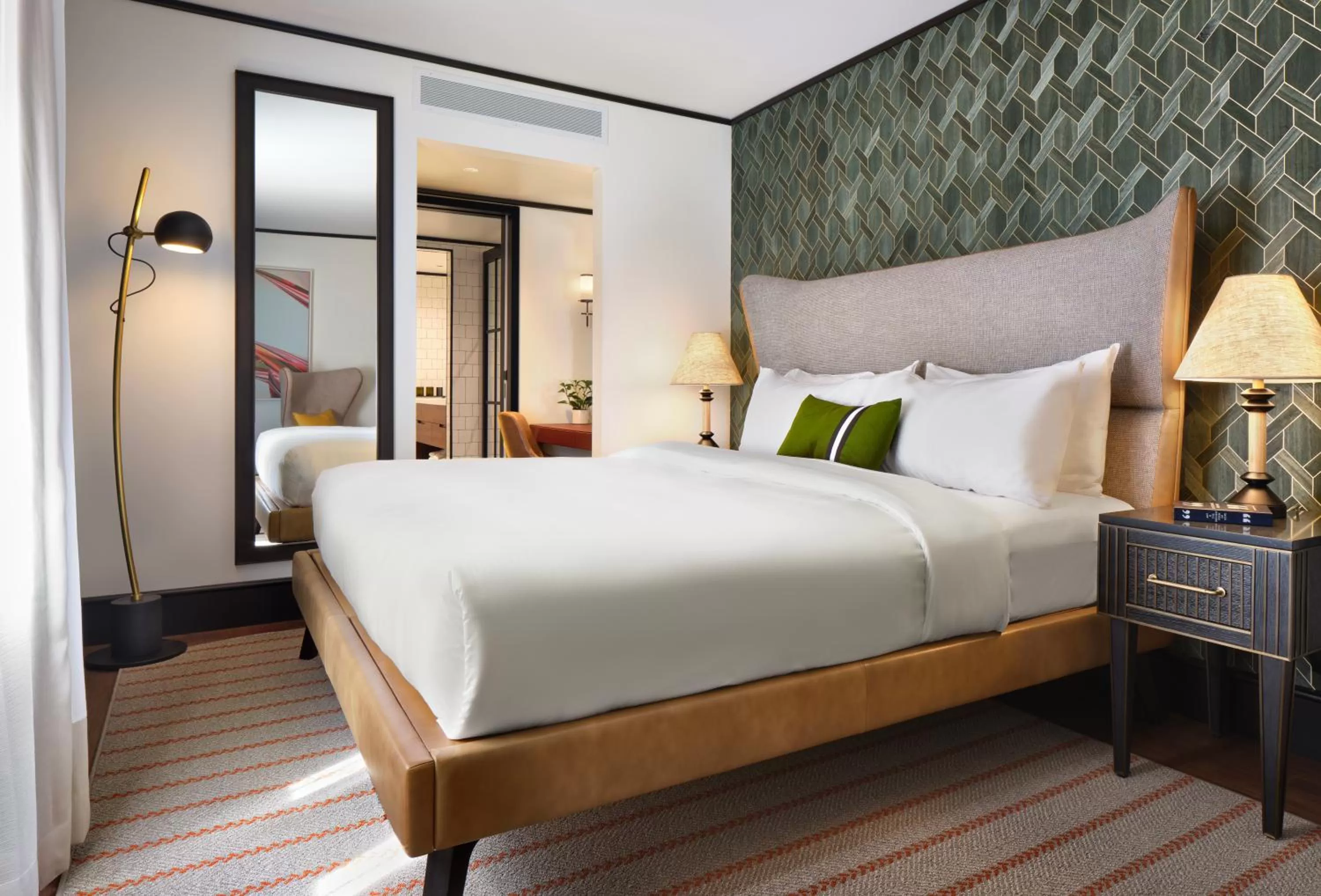 Corner King Suite in 21c Museum Hotel St Louis