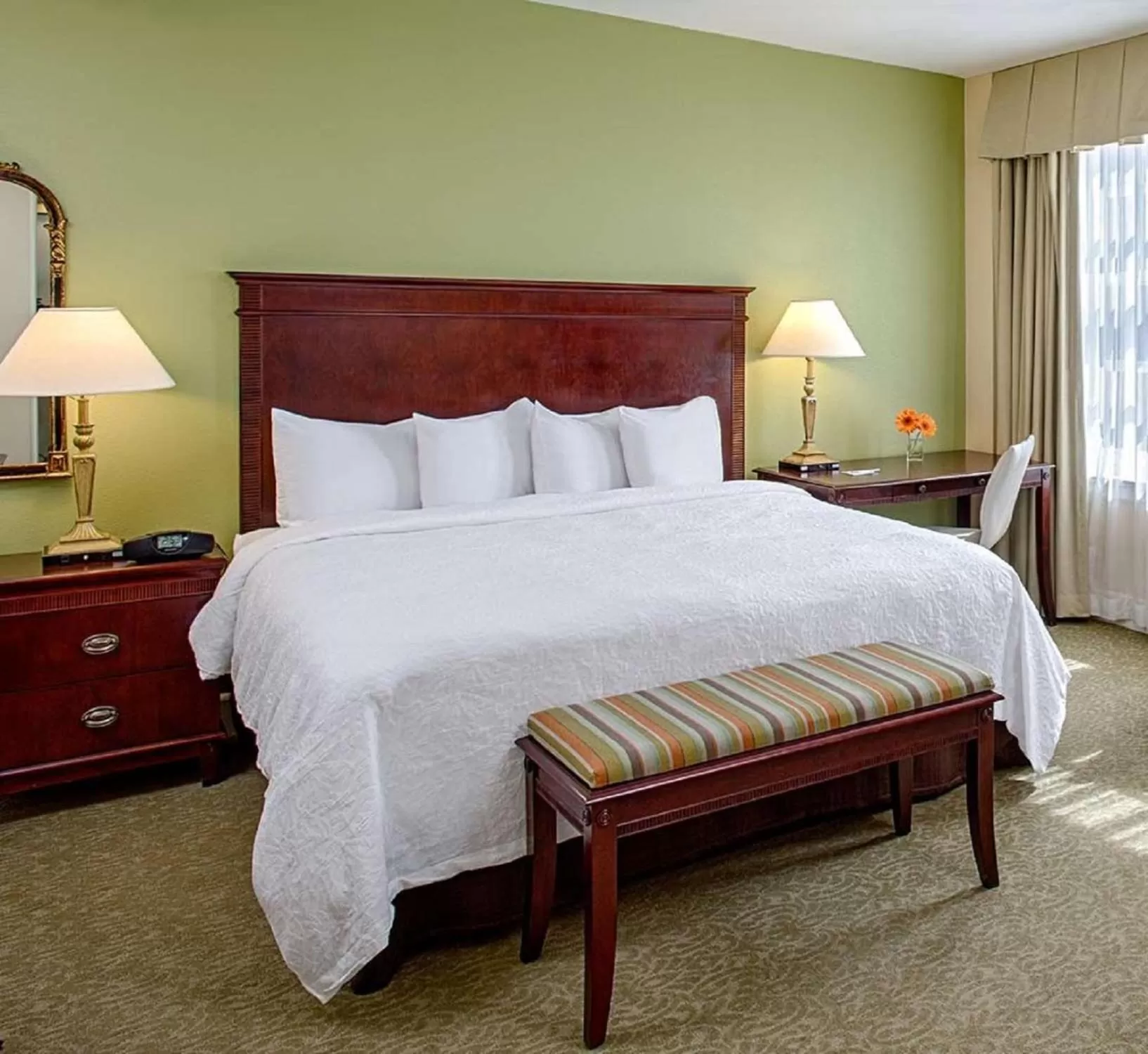 King Room with King Bed - Non-Smoking in Hampton Inn & Suites Birmingham-Downtown-Tutwiler