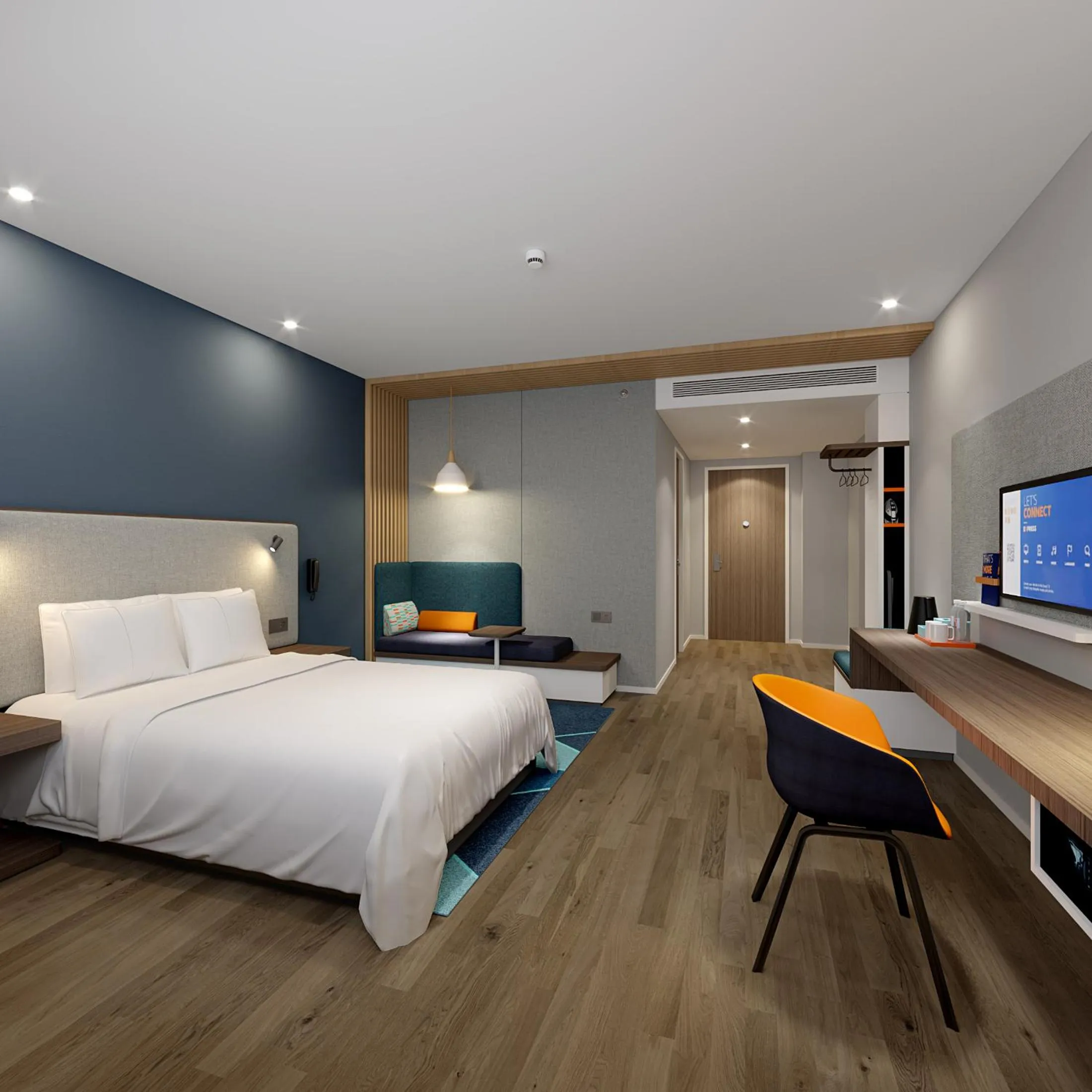 Standard King Room in Holiday Inn Express Chongqing Airport Zone, an IHG Hotel