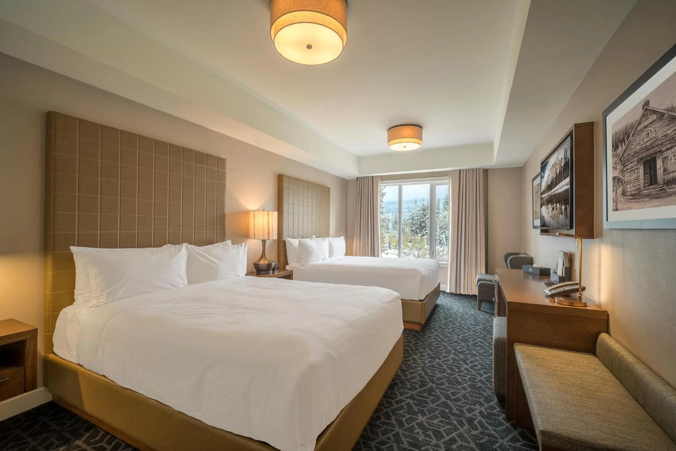 Premium Queen Room with Two Queen Beds in The Malcolm Hotel