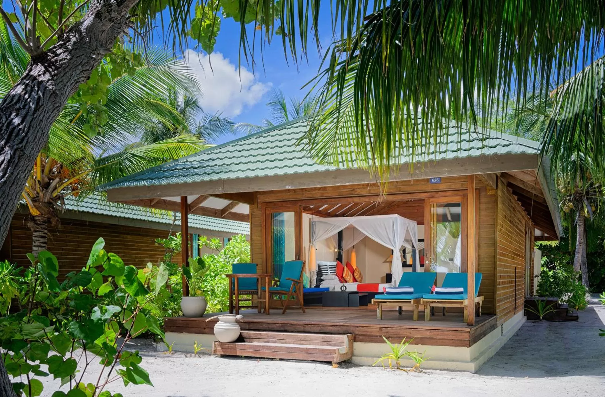 Premium Beach Villa with Whirlpool - single occupancy in Canareef Resort Maldives