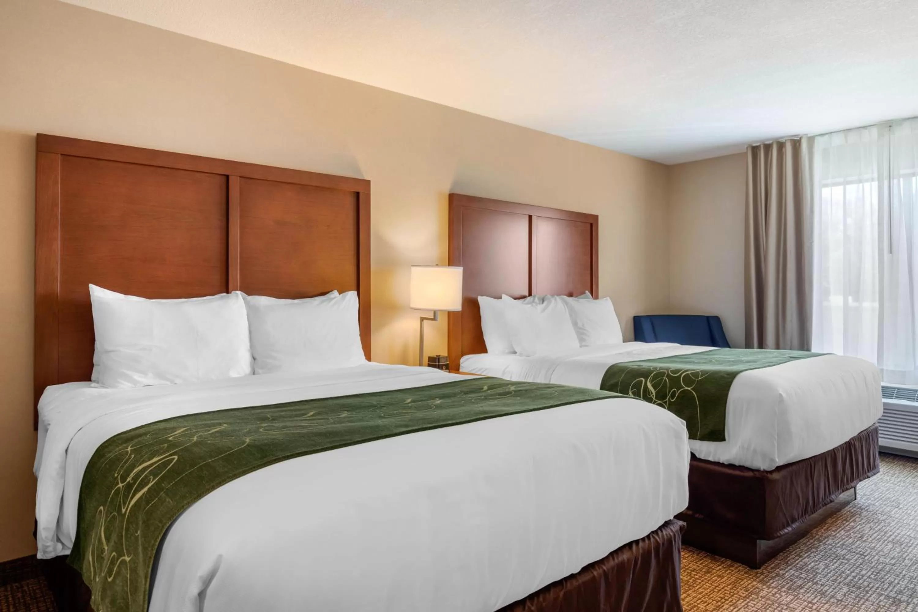 Queen Room with Two Queen Beds - Accessible/Non-Smoking  in Comfort Inn & Suites Schenectady - Scotia