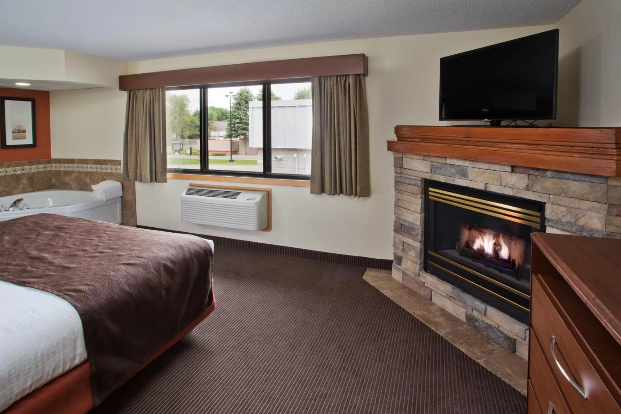 One-Bedroom Deluxe King Suite - Non-Smoking in AmericInn by Wyndham Grand Forks