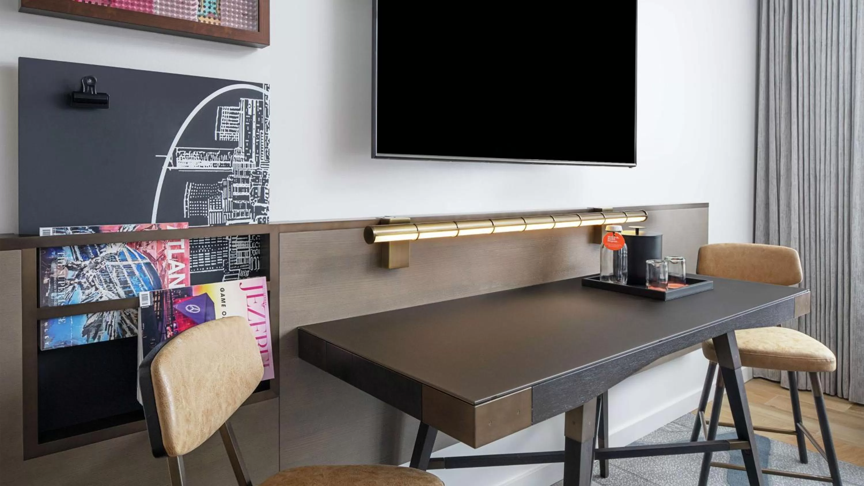 King Bed with City View in Canopy By Hilton Atlanta Midtown