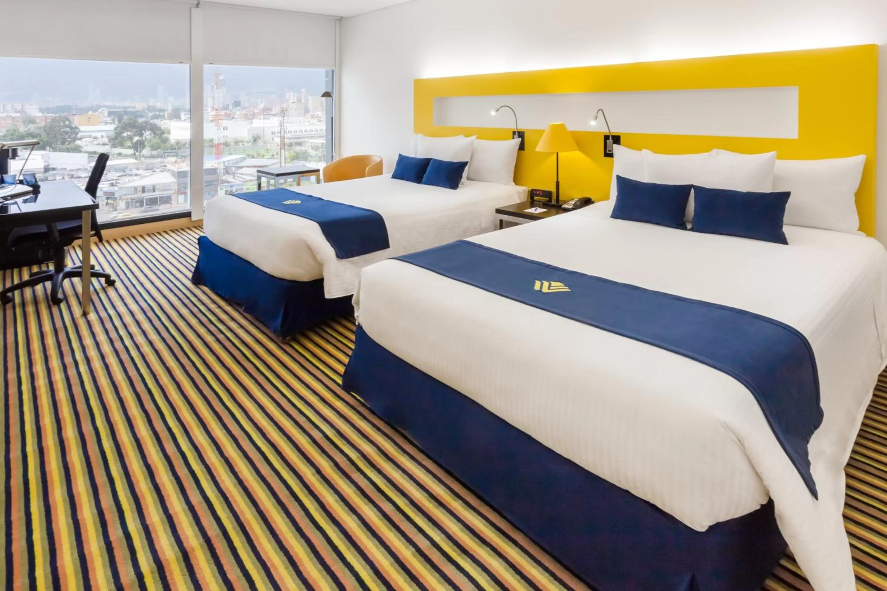 Deluxe Double Room with Two Double Beds in Wyndham Bogota