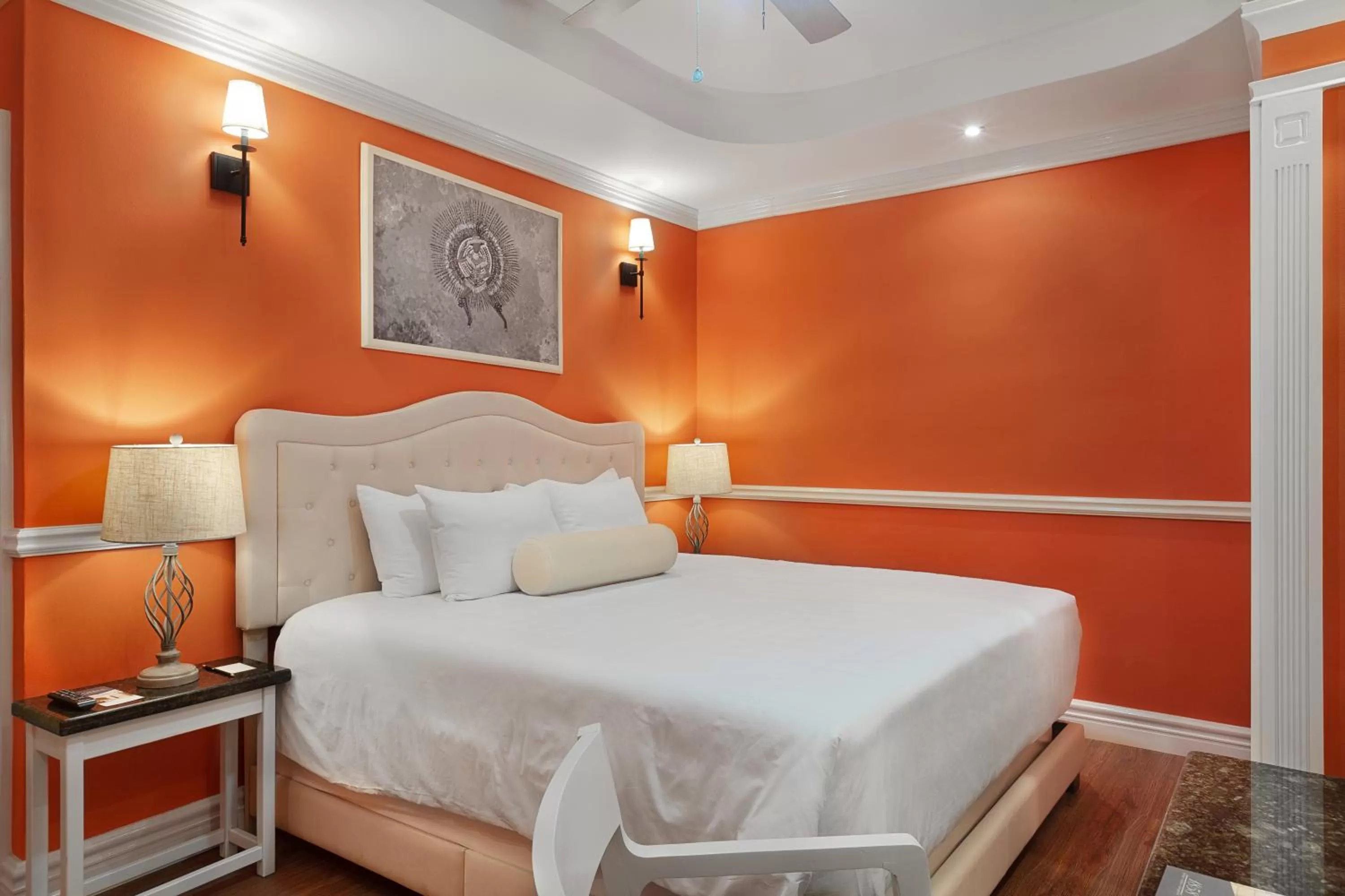 Twin Room with Terrace in Hotel la Perla Leon