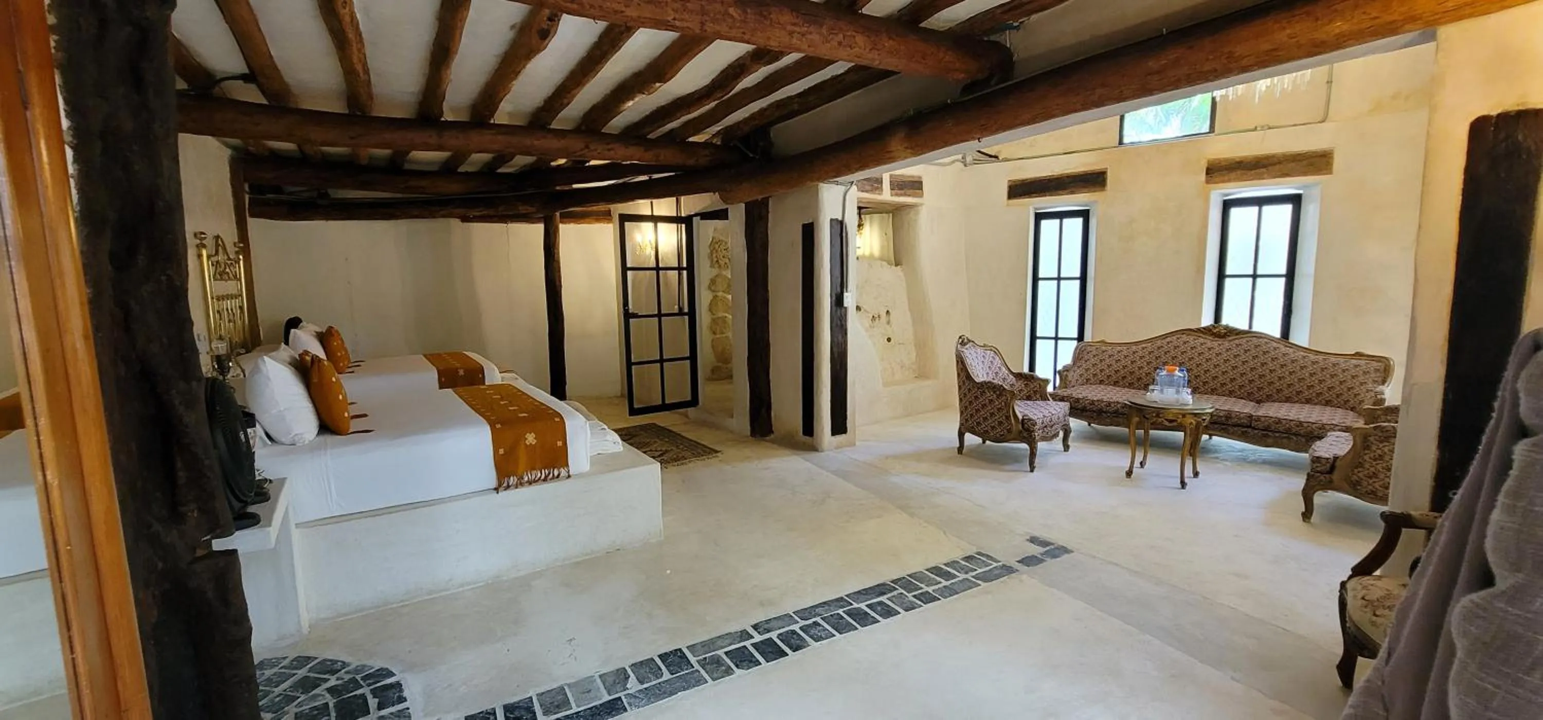 Family Room with Garden View in Casa Ambar Tulum - Great location and access to a Private Cenote & Beach 2 Km Away - Adults Only