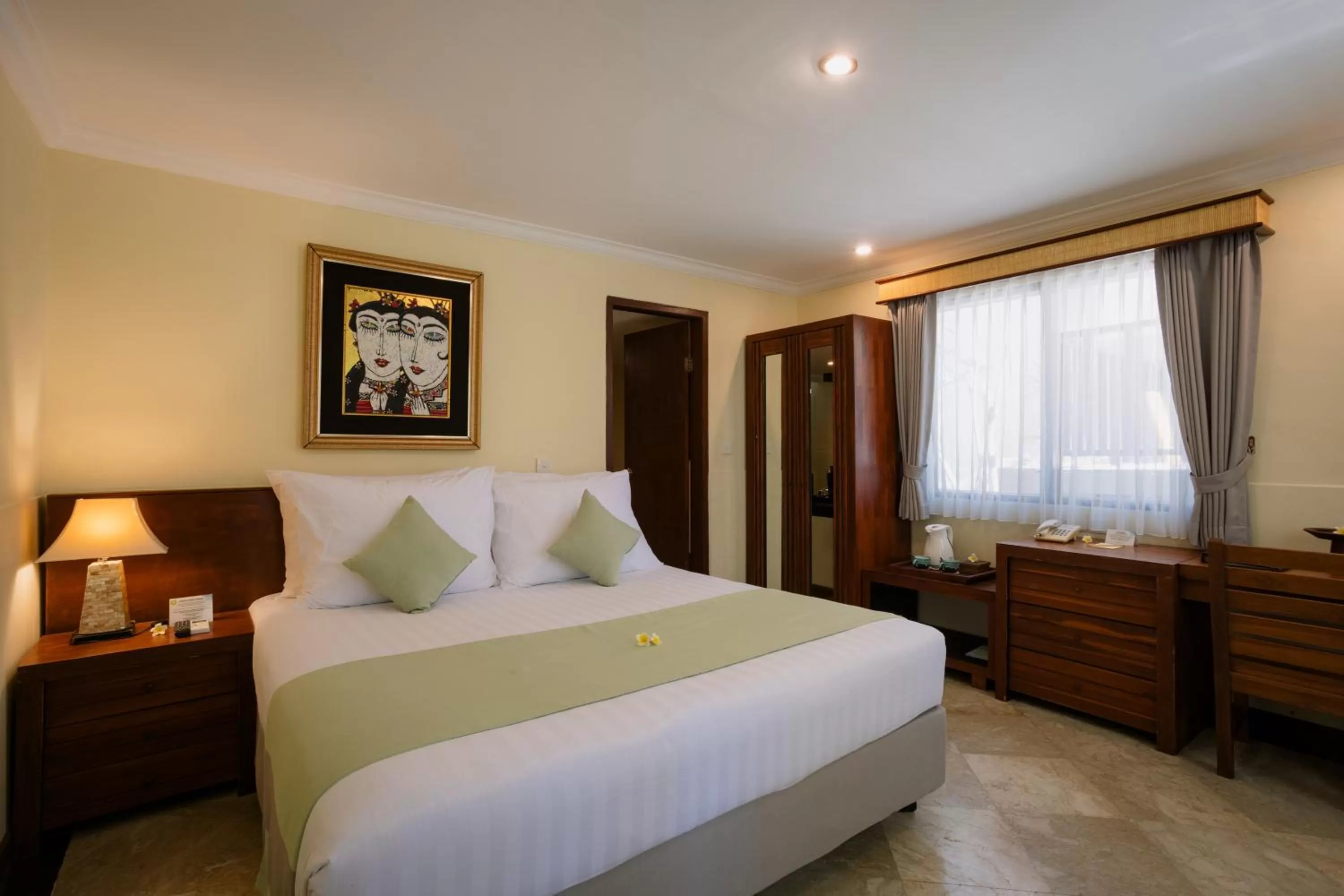 Superior Lumbung Terrace in Vila Ombak