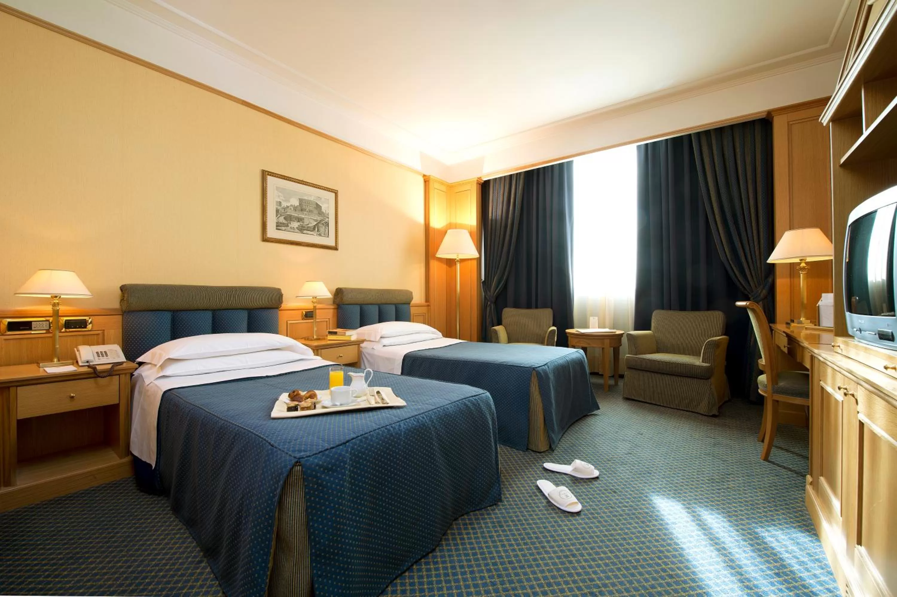 Superior Twin Room in Grand Hotel Barone Di Sassj