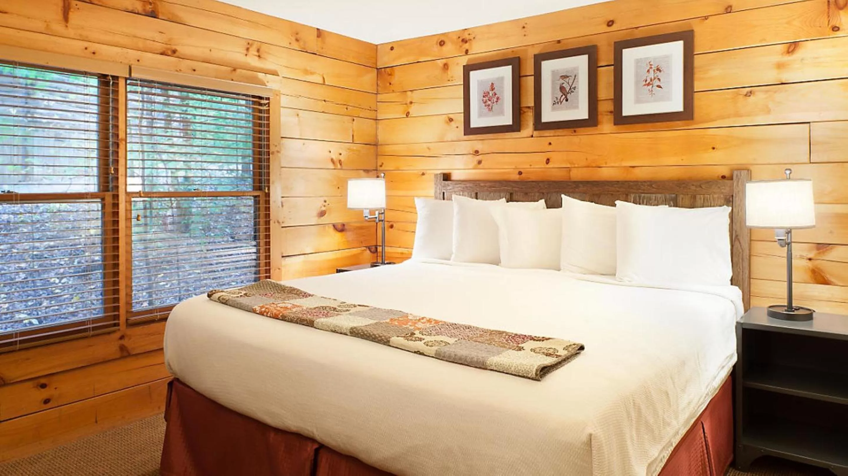 Two-Bedroom Cabin with Fireplace in Bluegreen Vacations Shenandoah Crossing, an Ascend Collection Resort