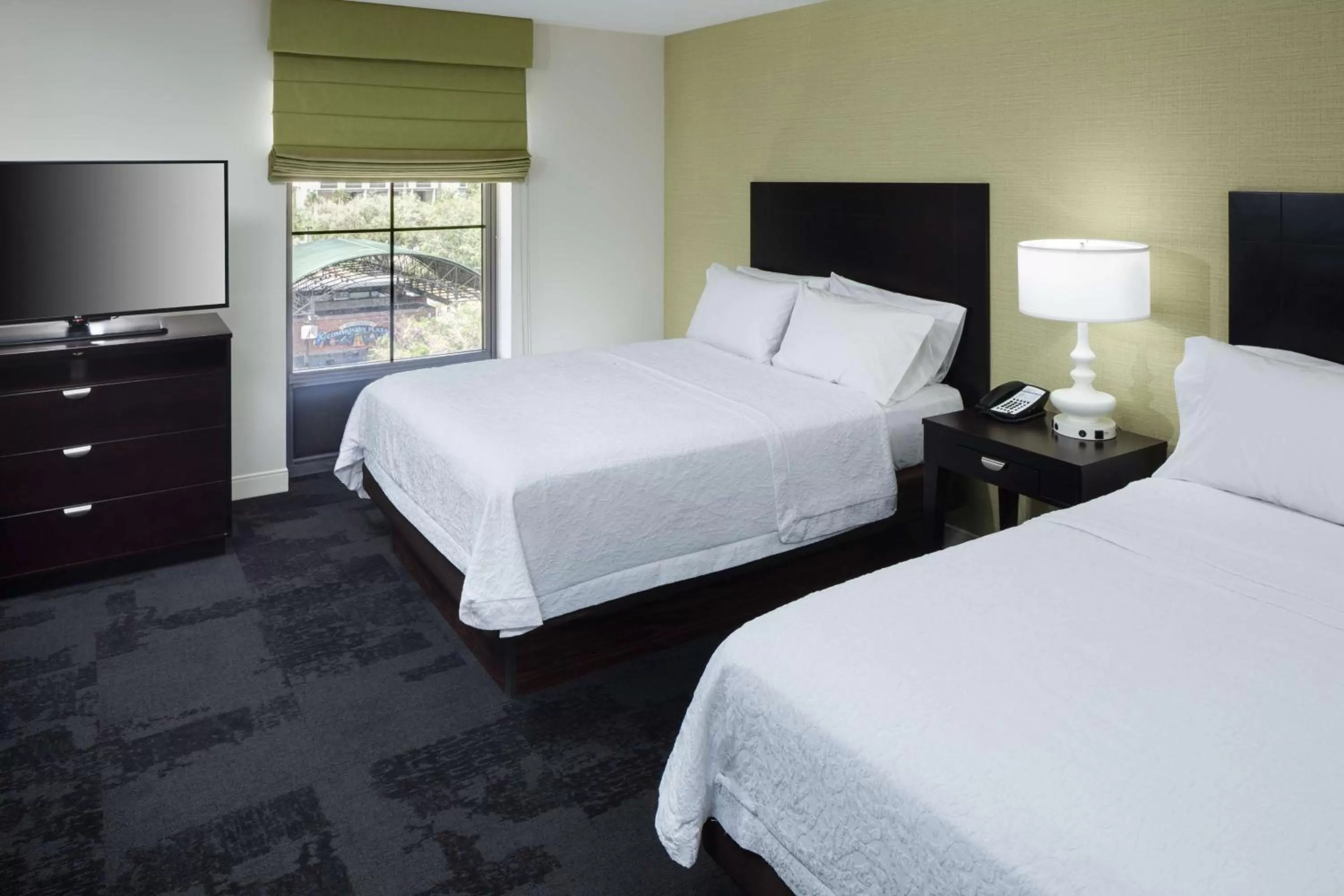 Studio Suite with Two Queen Beds and Sofa Bed - Non-Smoking in Hampton Inn & Suites Gainesville Downtown