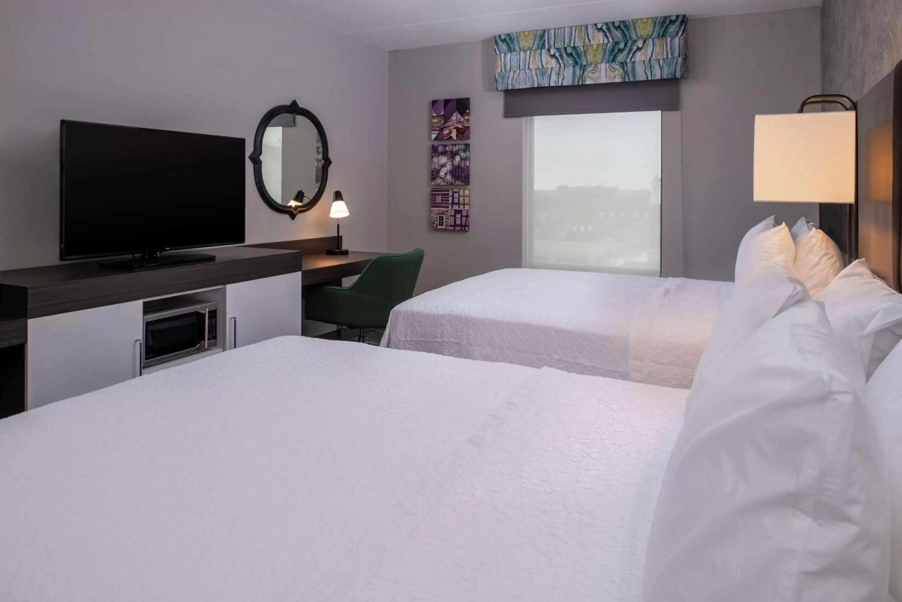 Queen Room with Two Queen Beds in Hampton Inn & Suites Winston-Salem Downtown
