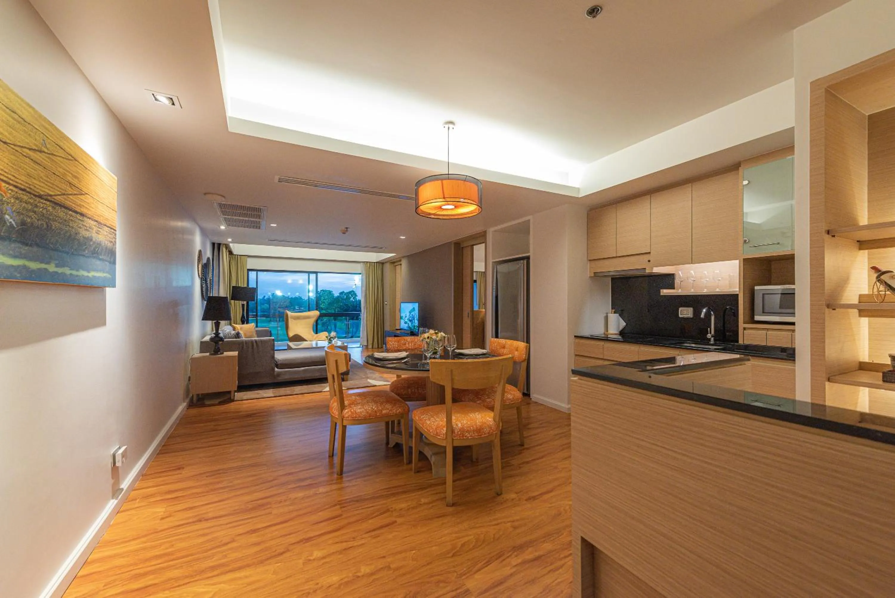 Grand Deluxe Suite in Summit Windmill Golf Suite Hotel at Suvarnabhumi