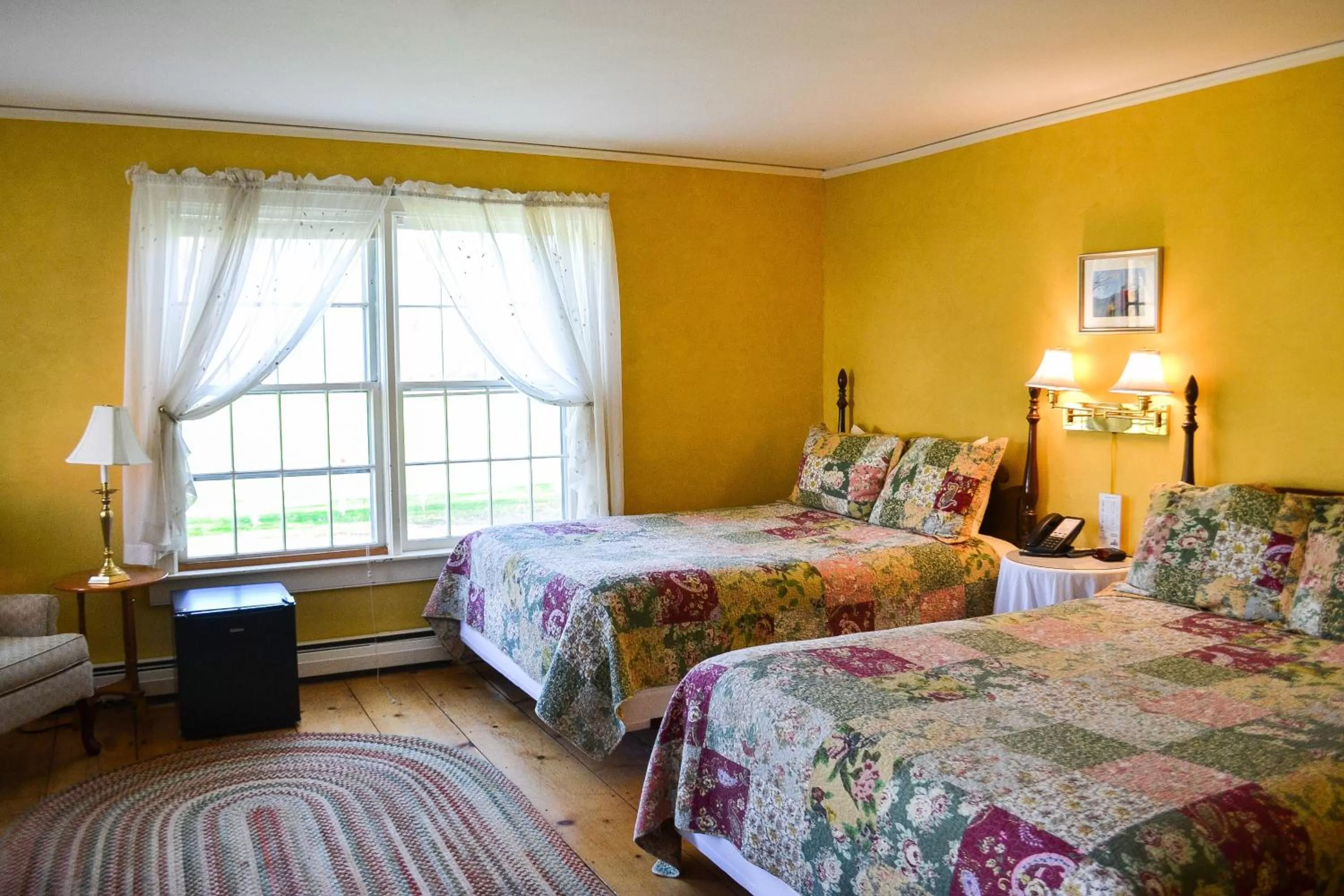Deluxe Queen Room with Two Queen Beds in The Quechee Inn at Marshland Farm