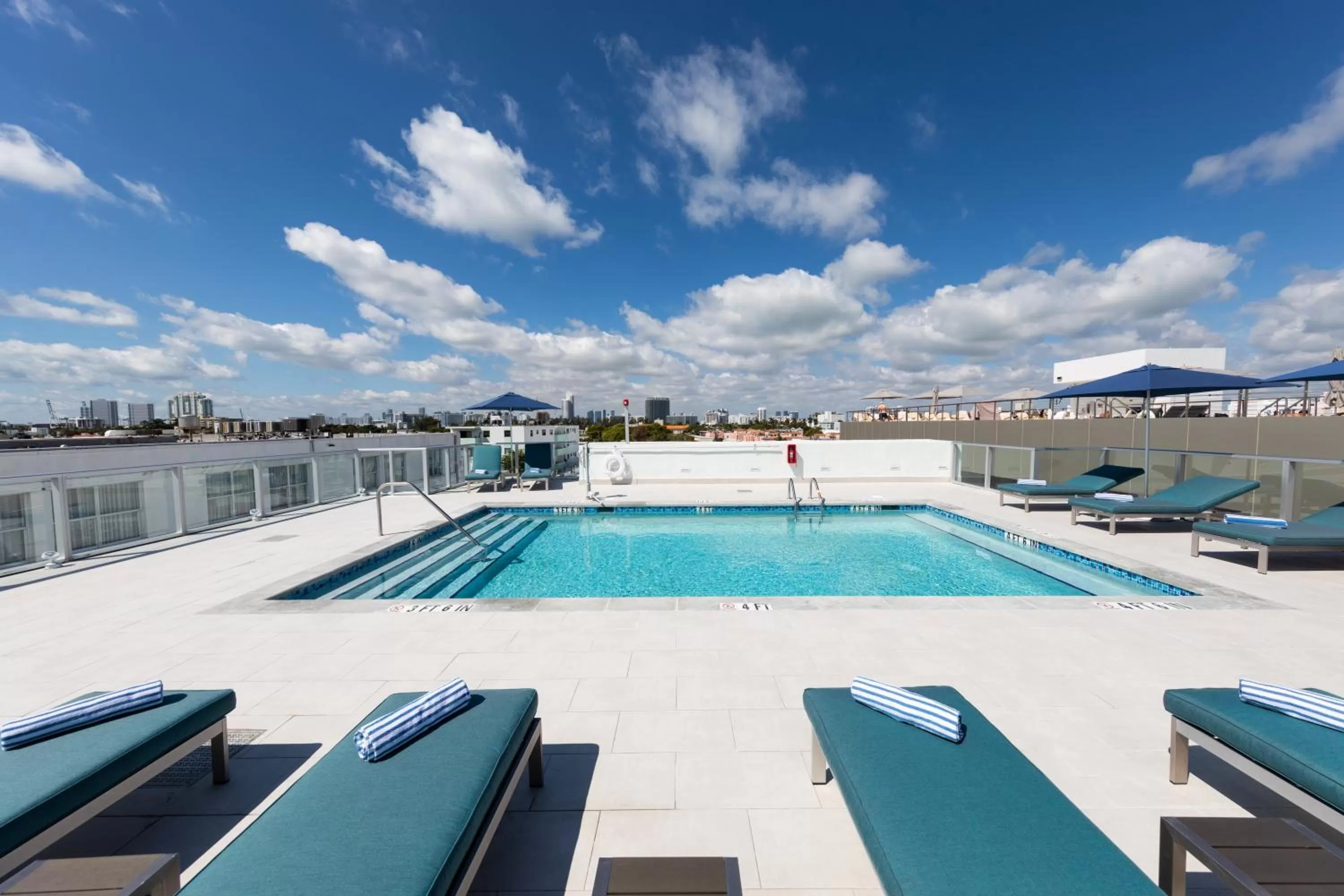 Swimming pool in Penguin Hotel